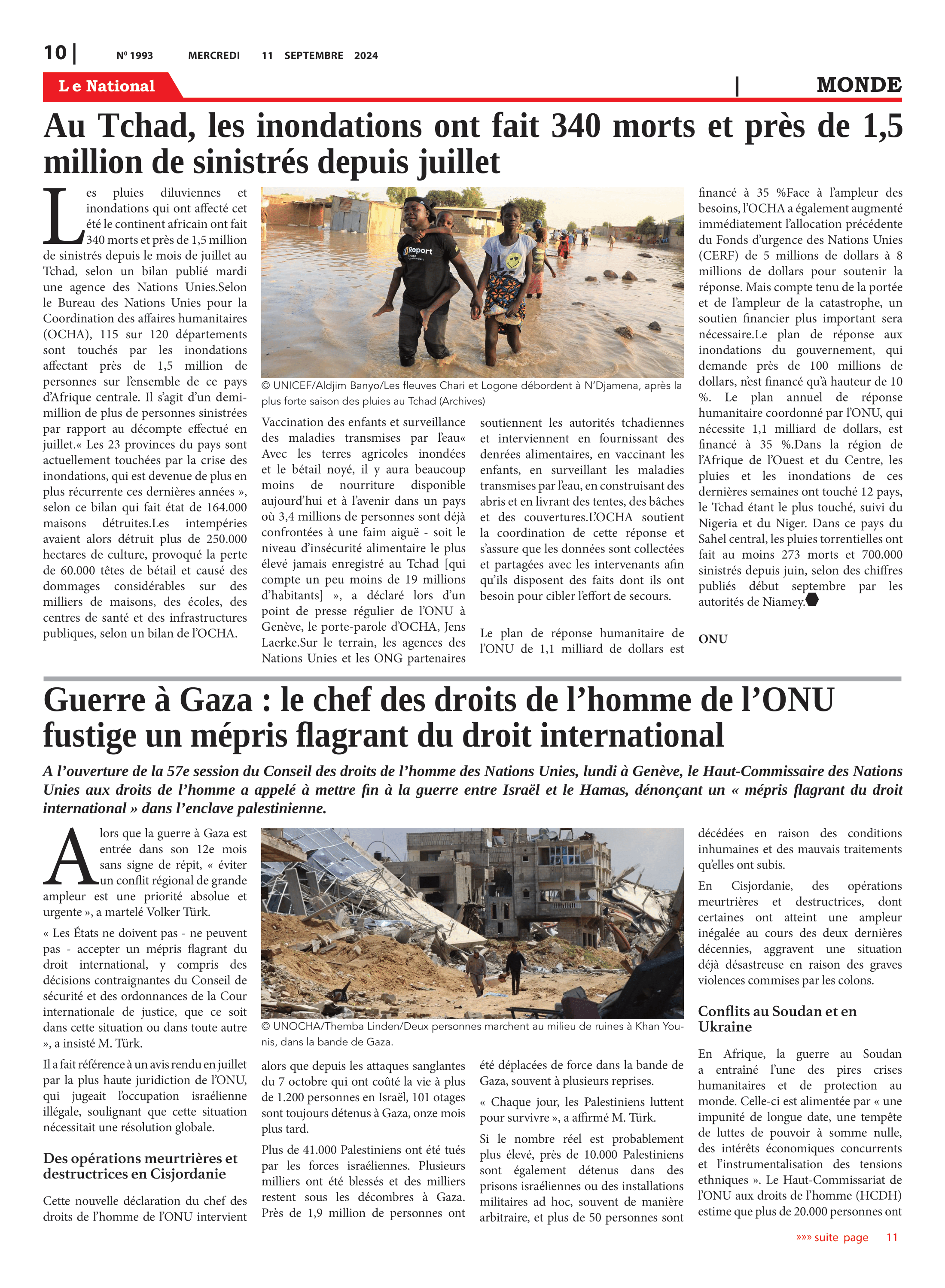 Page 10 de l'édition 1993