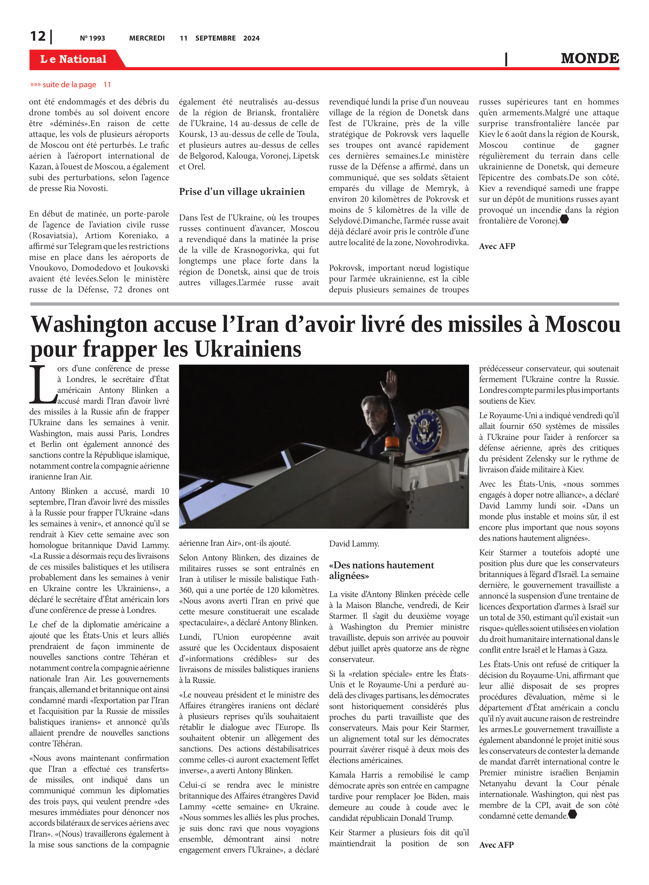 Page 12 de l'édition 1993
