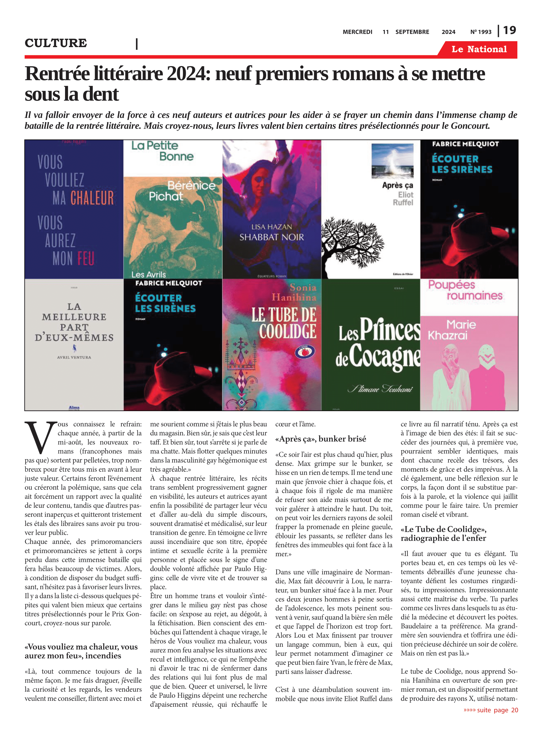Page 19 de l'édition 1993