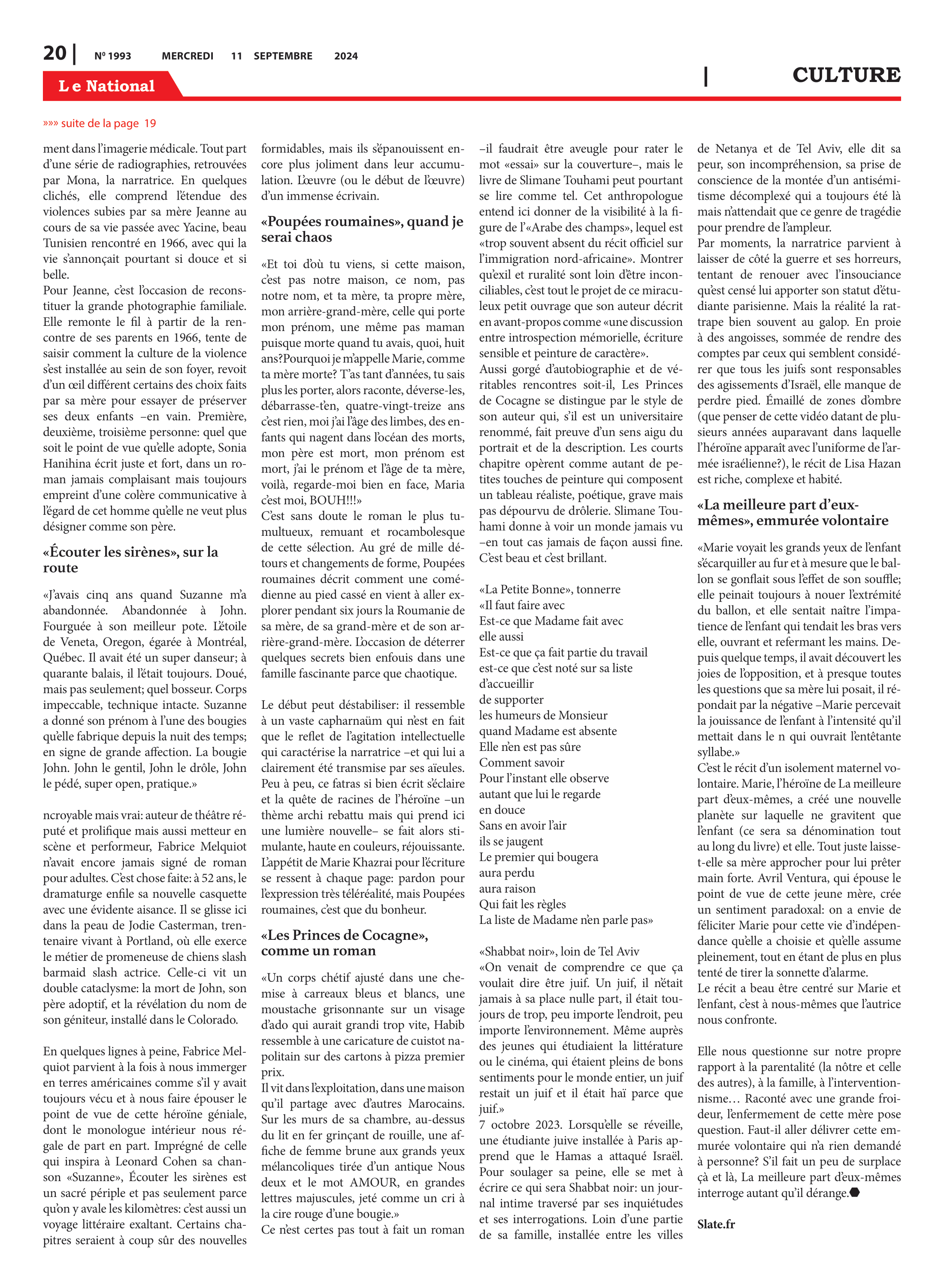 Page 20 de l'édition 1993