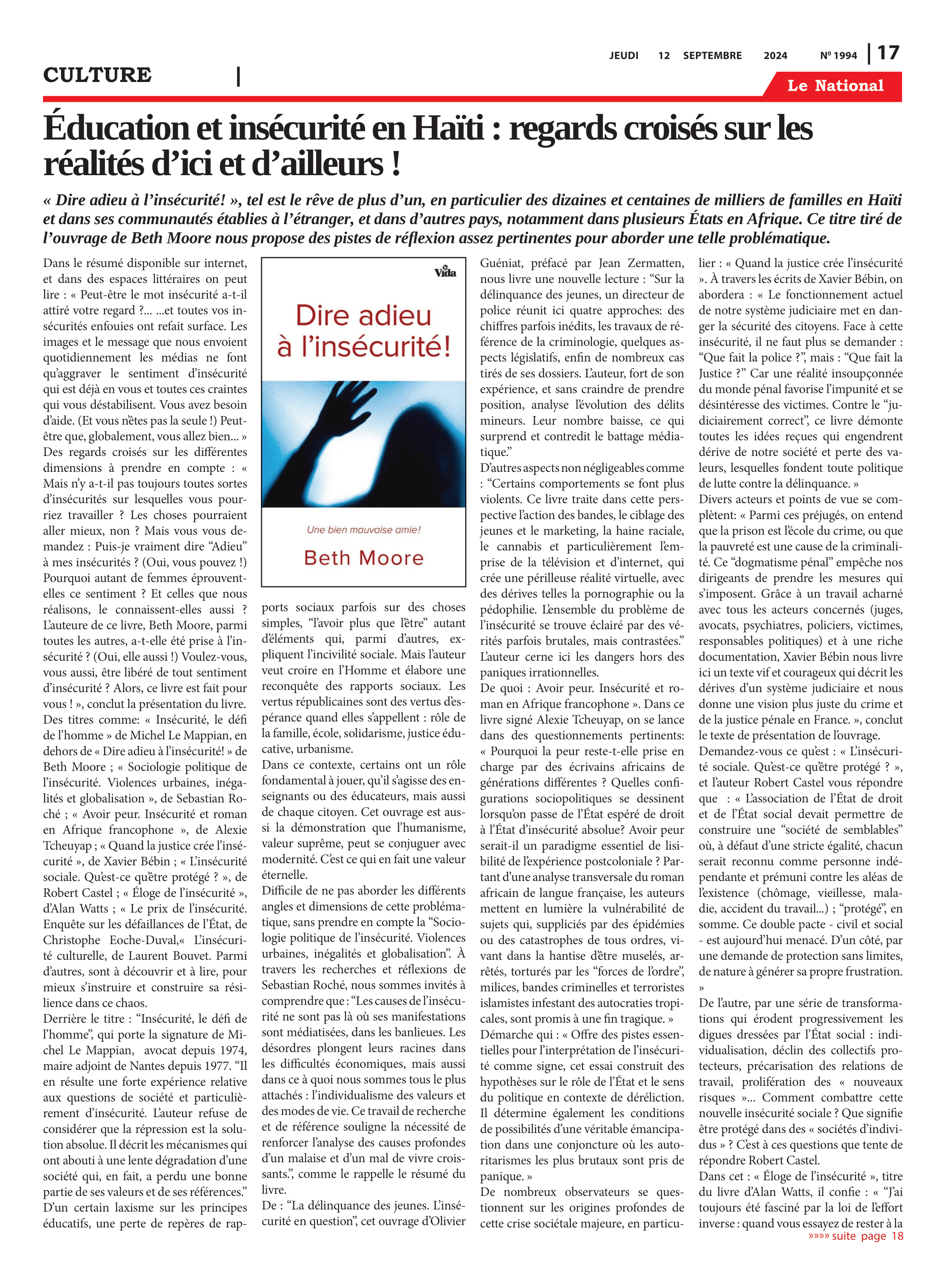 Page 17 de l'édition 1994