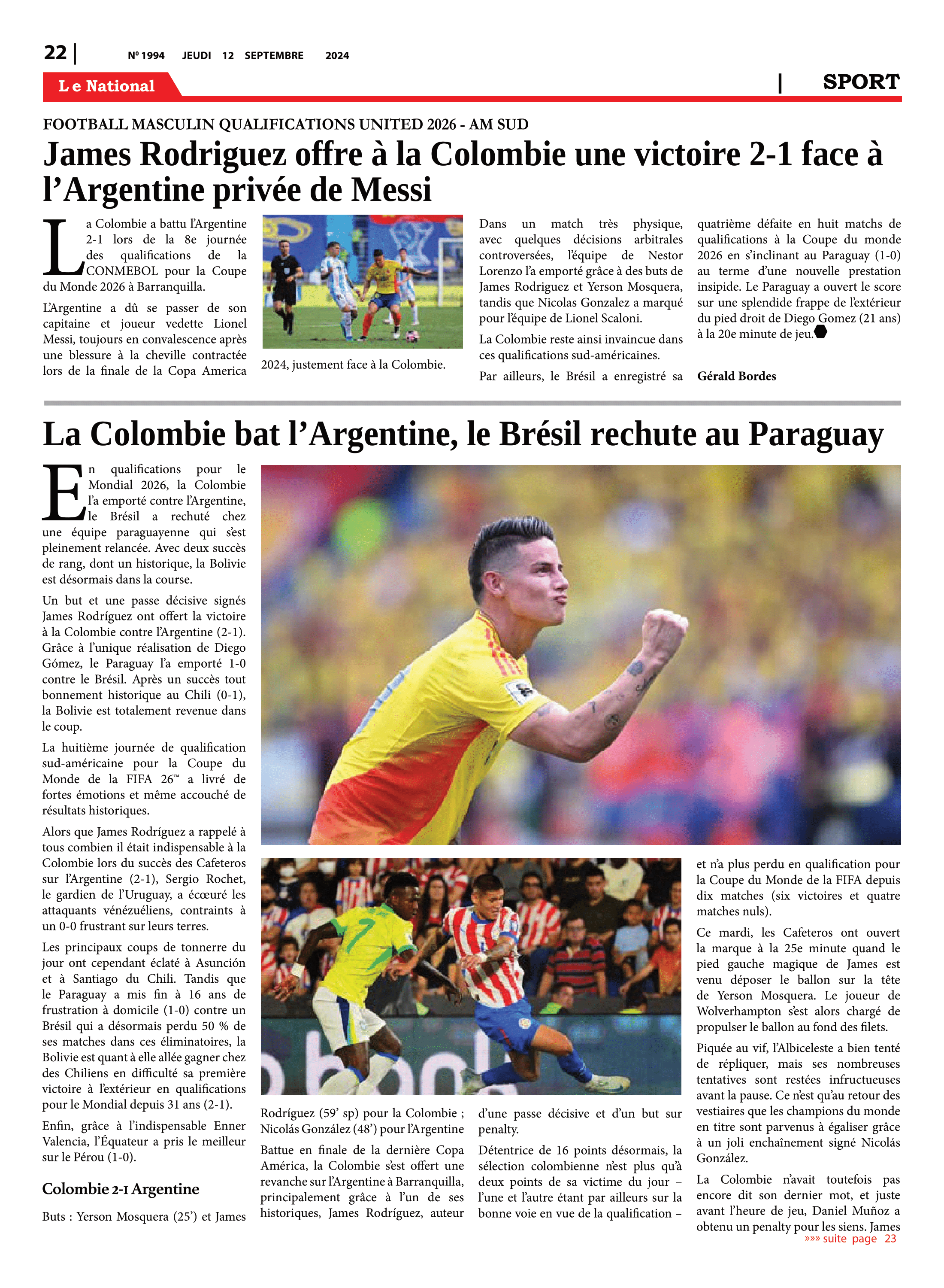 Page 22 de l'édition 1994