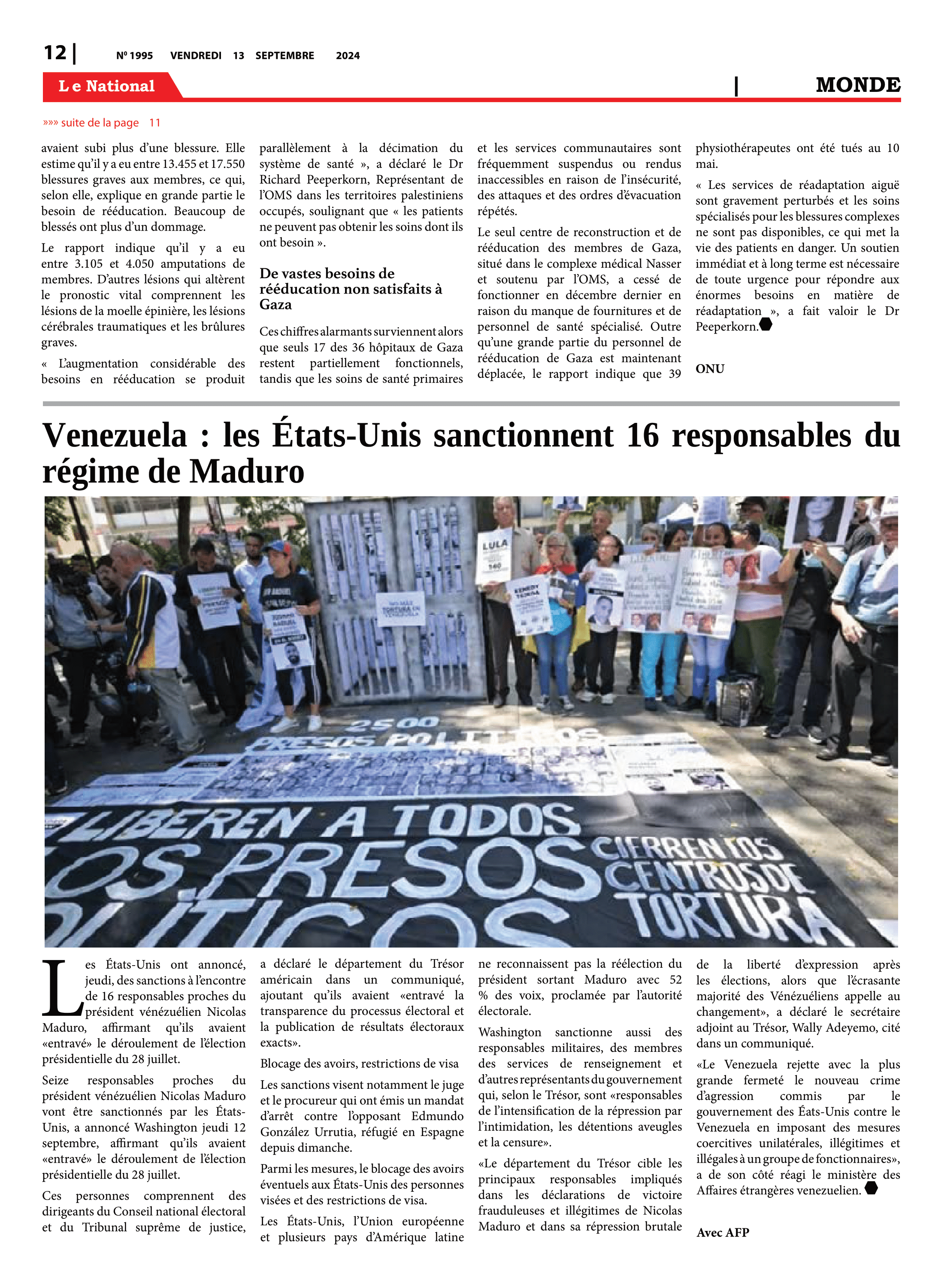 Page 12 de l'édition 1995