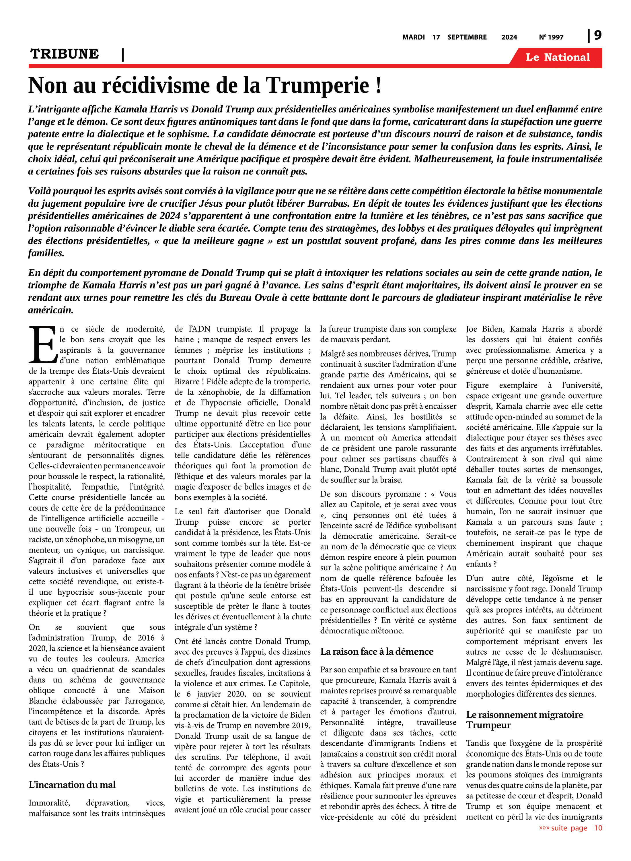 Page 9 de l'édition 1997