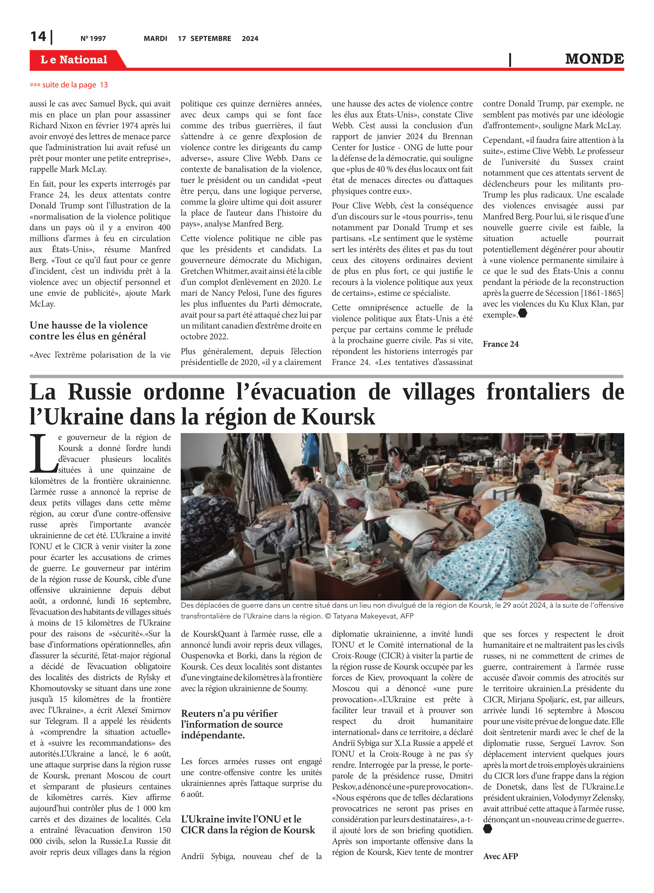 Page 14 de l'édition 1997