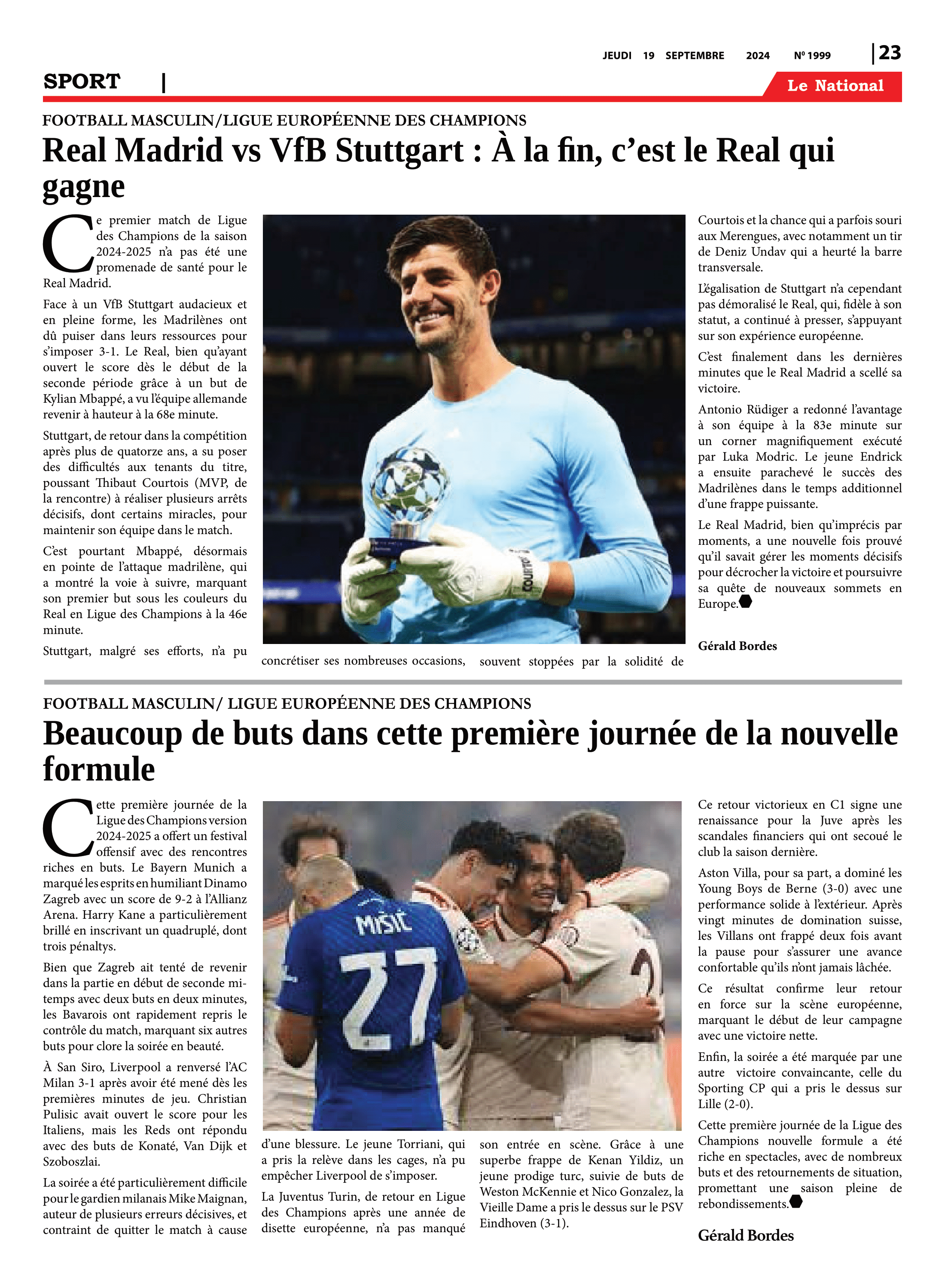 Page 23 de l'édition 1999