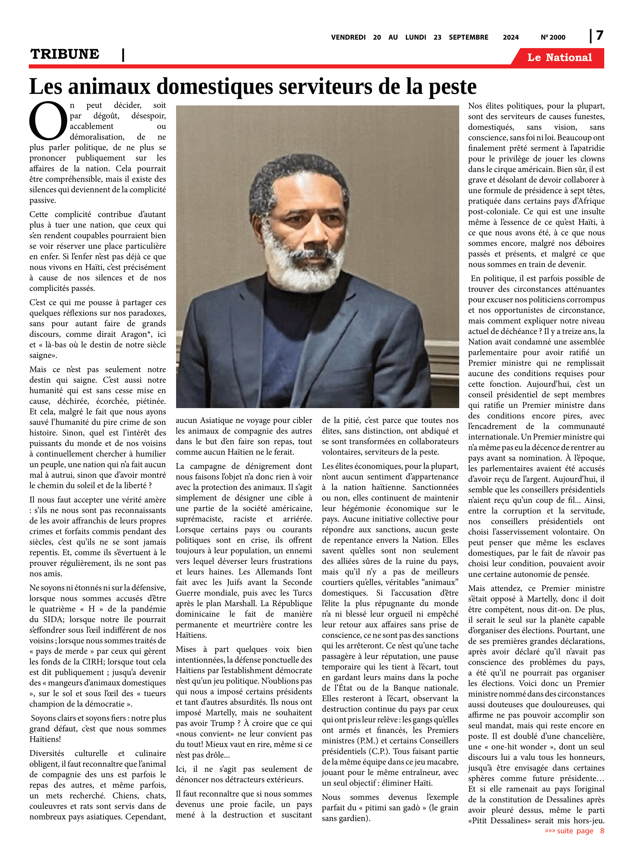 Page 7 de l'édition 2000