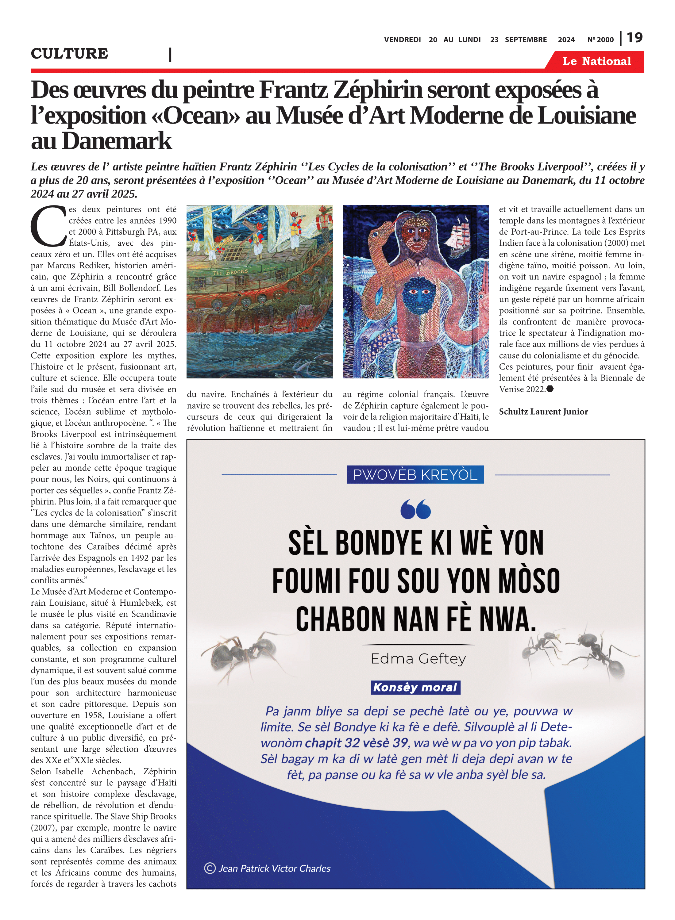 Page 18 de l'édition 2000