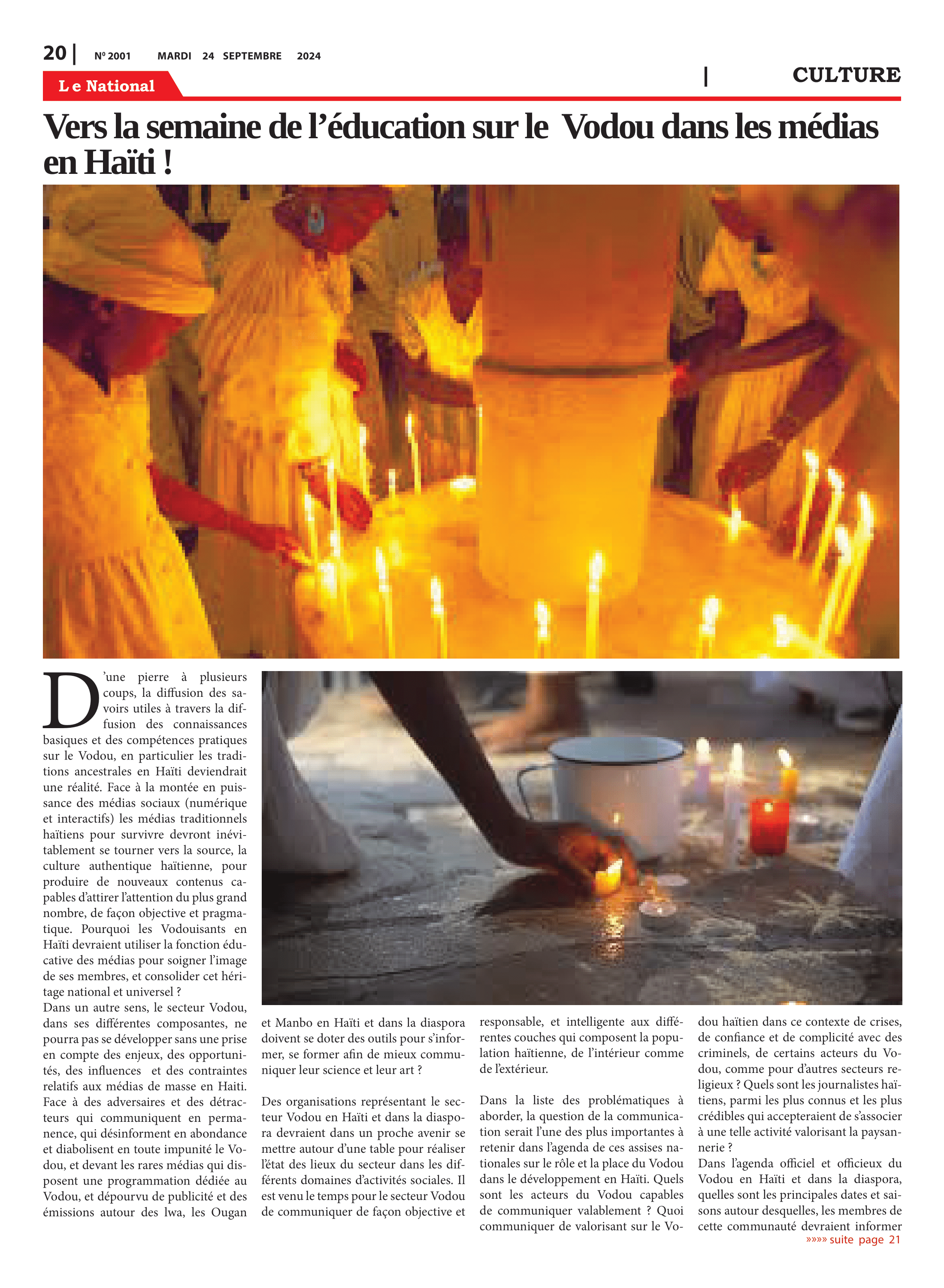 Page 22 de l'édition 2001