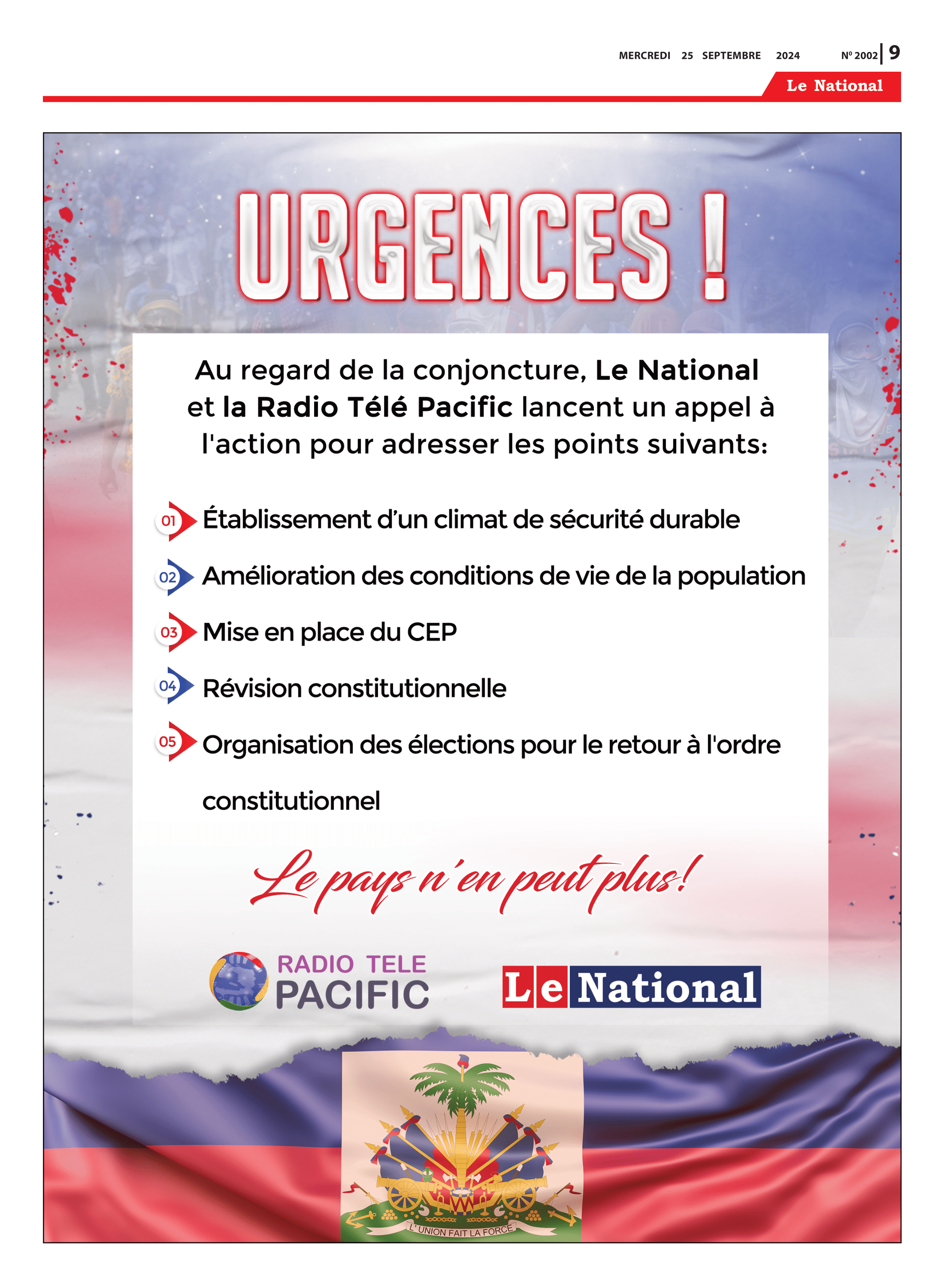 Page 9 de l'édition 2002