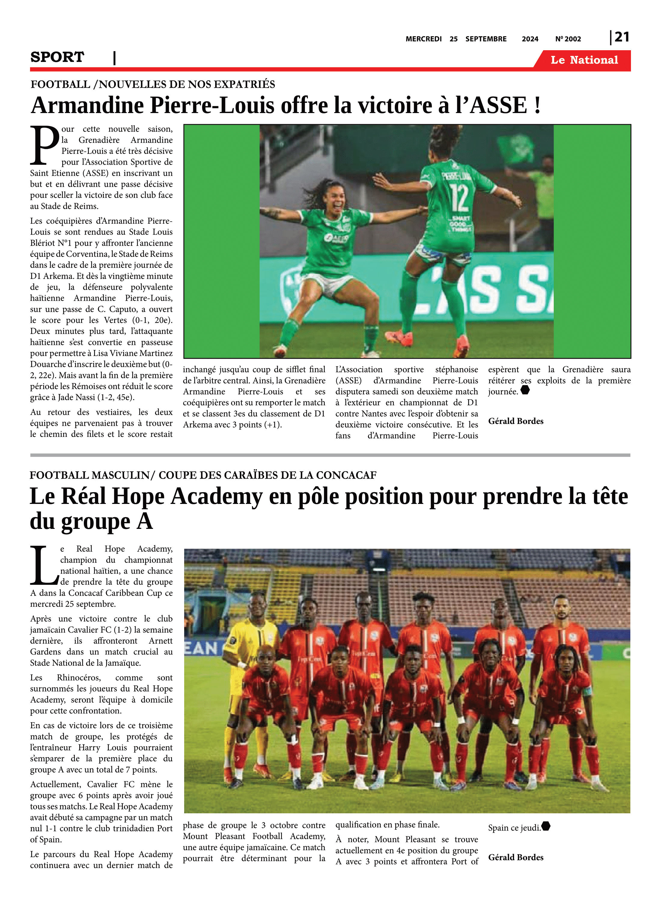 Page 21 de l'édition 2002