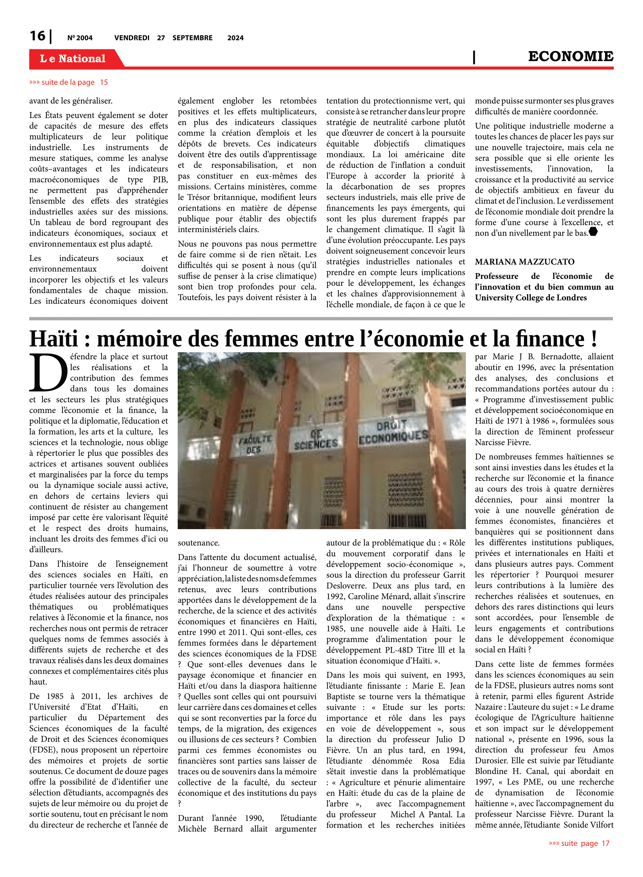 Page 16 de l'édition 2004