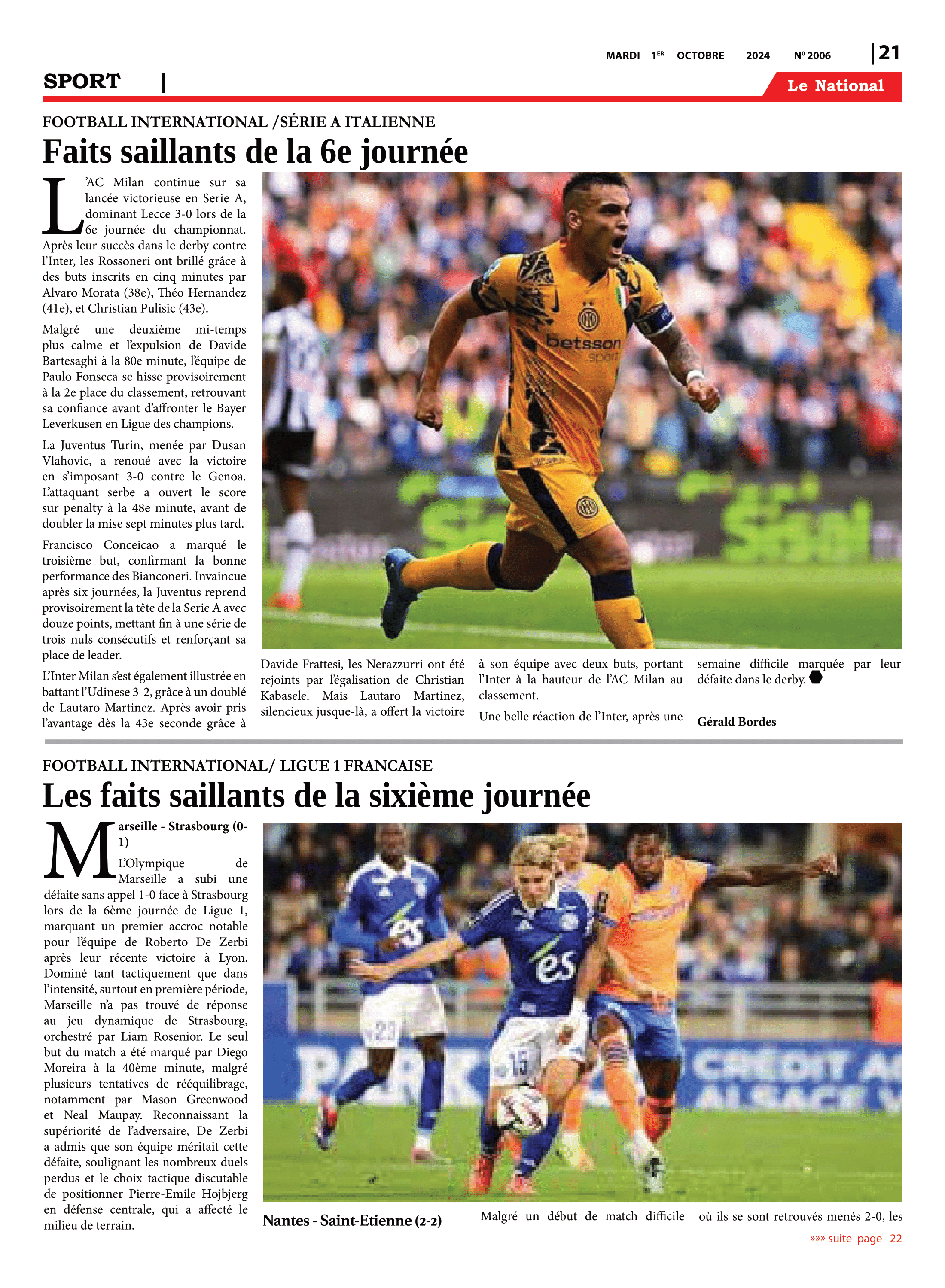 Page 21 de l'édition 2006