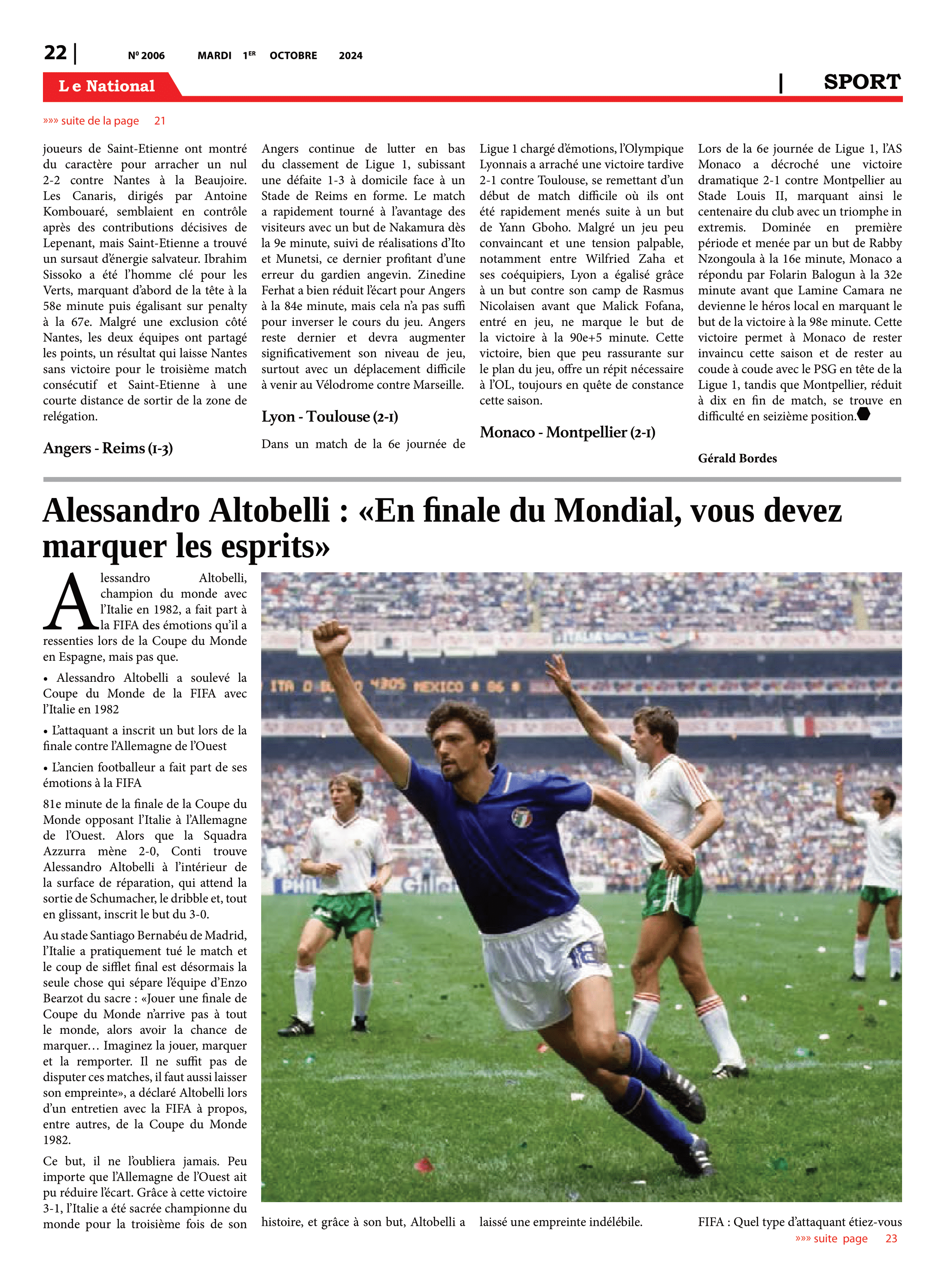 Page 22 de l'édition 2006