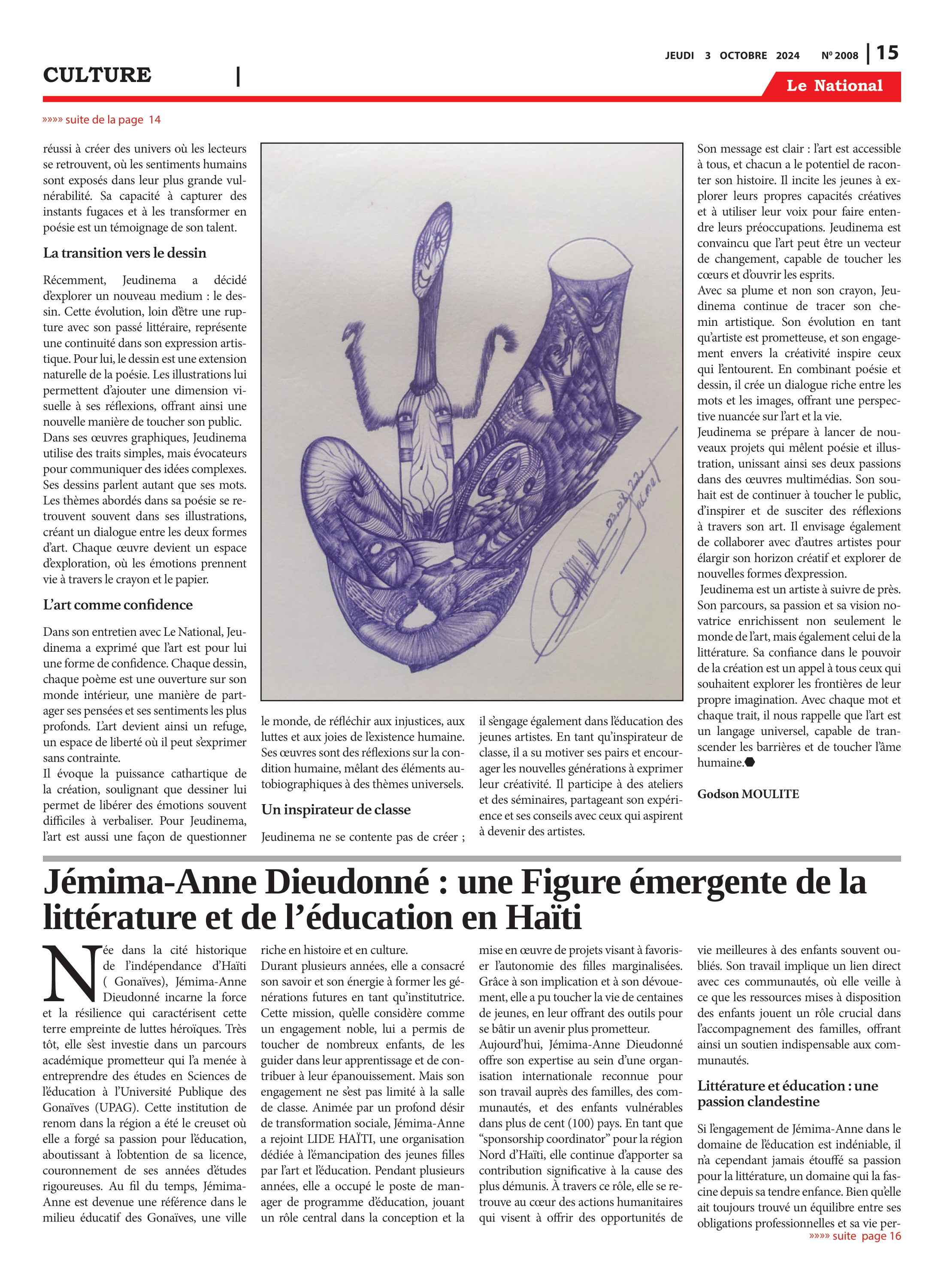 Page 15 de l'édition 2008