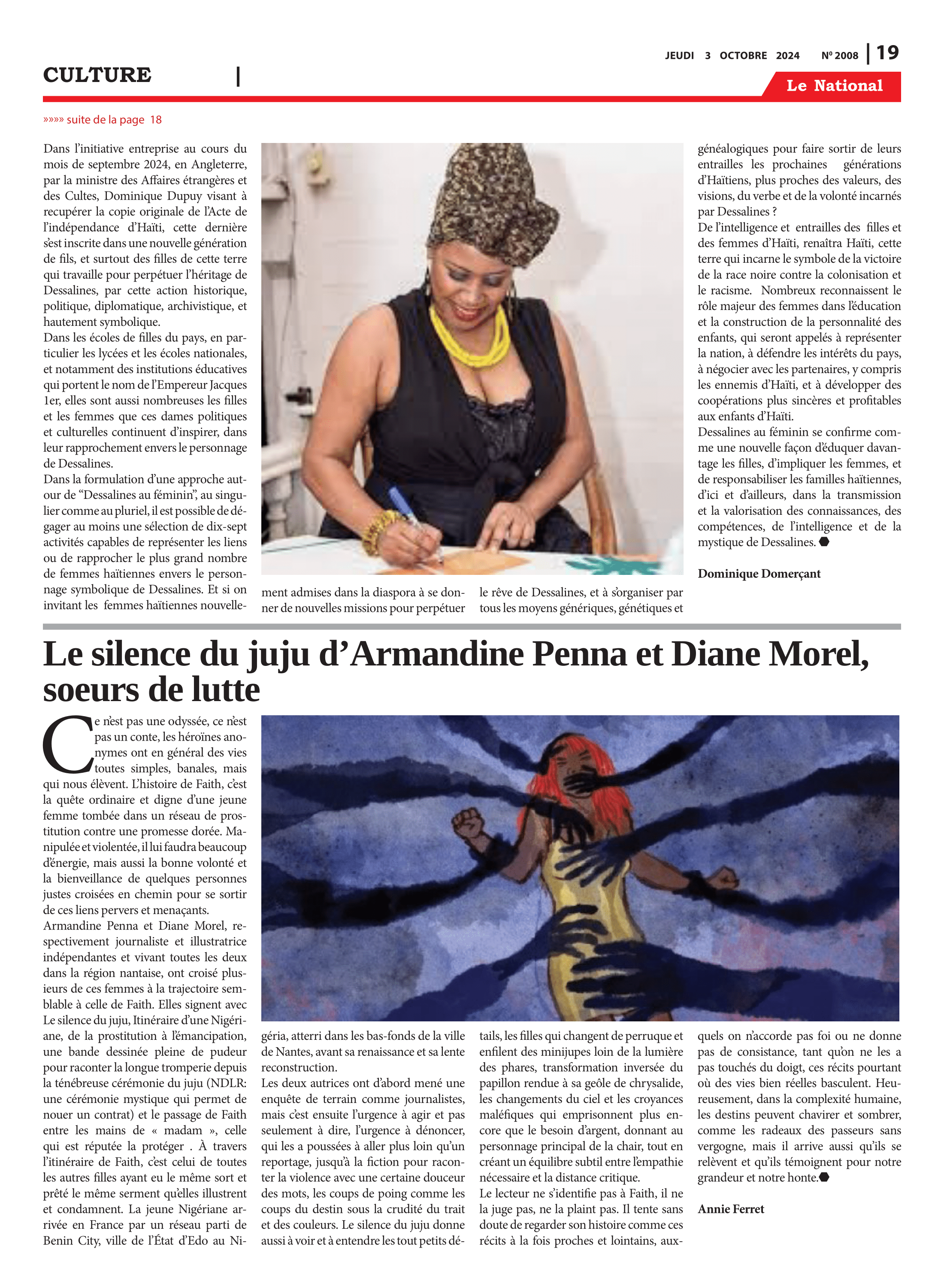 Page 19 de l'édition 2008