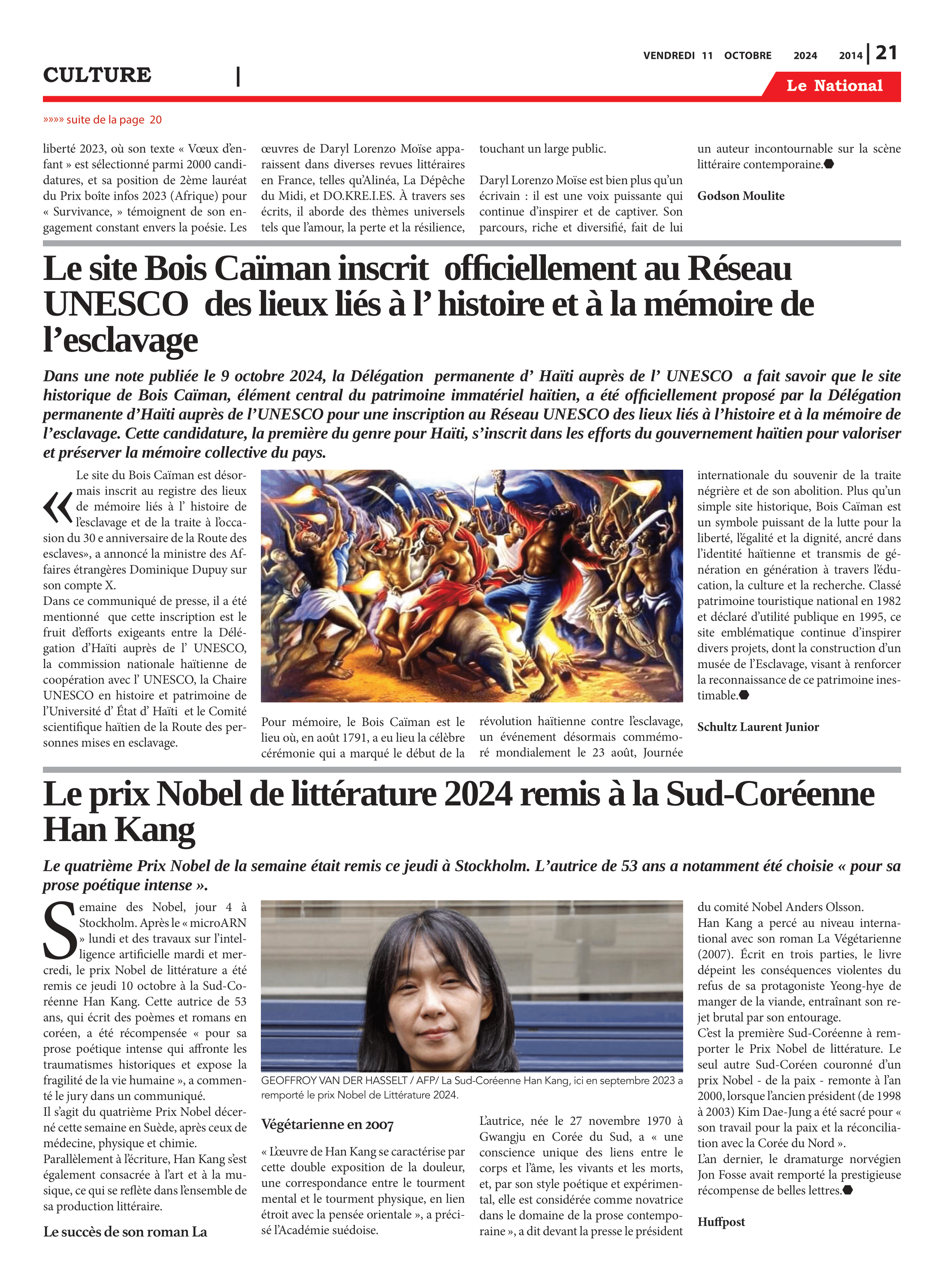Page 21 de l'édition 2014
