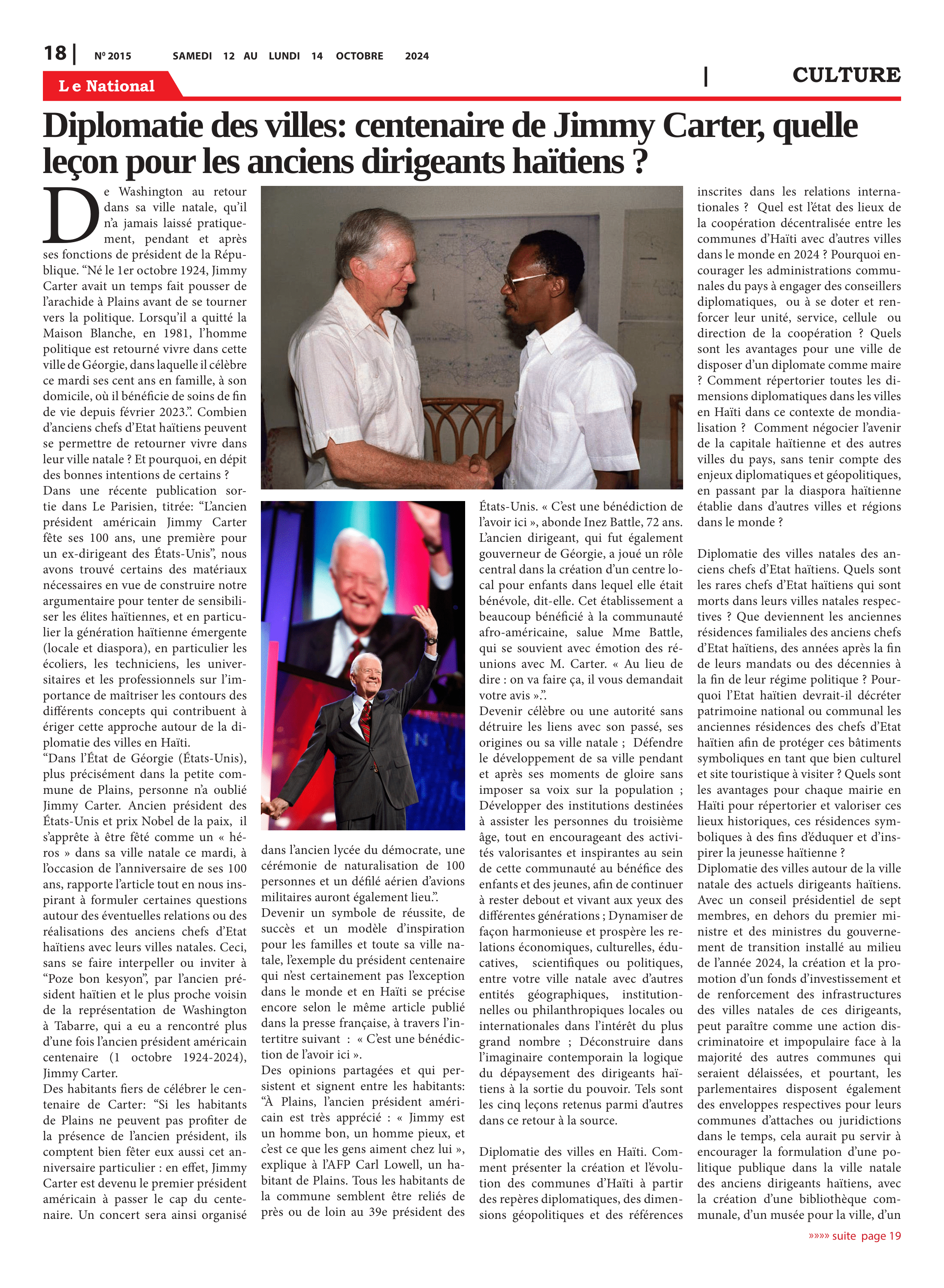 Page 18 de l'édition 2015