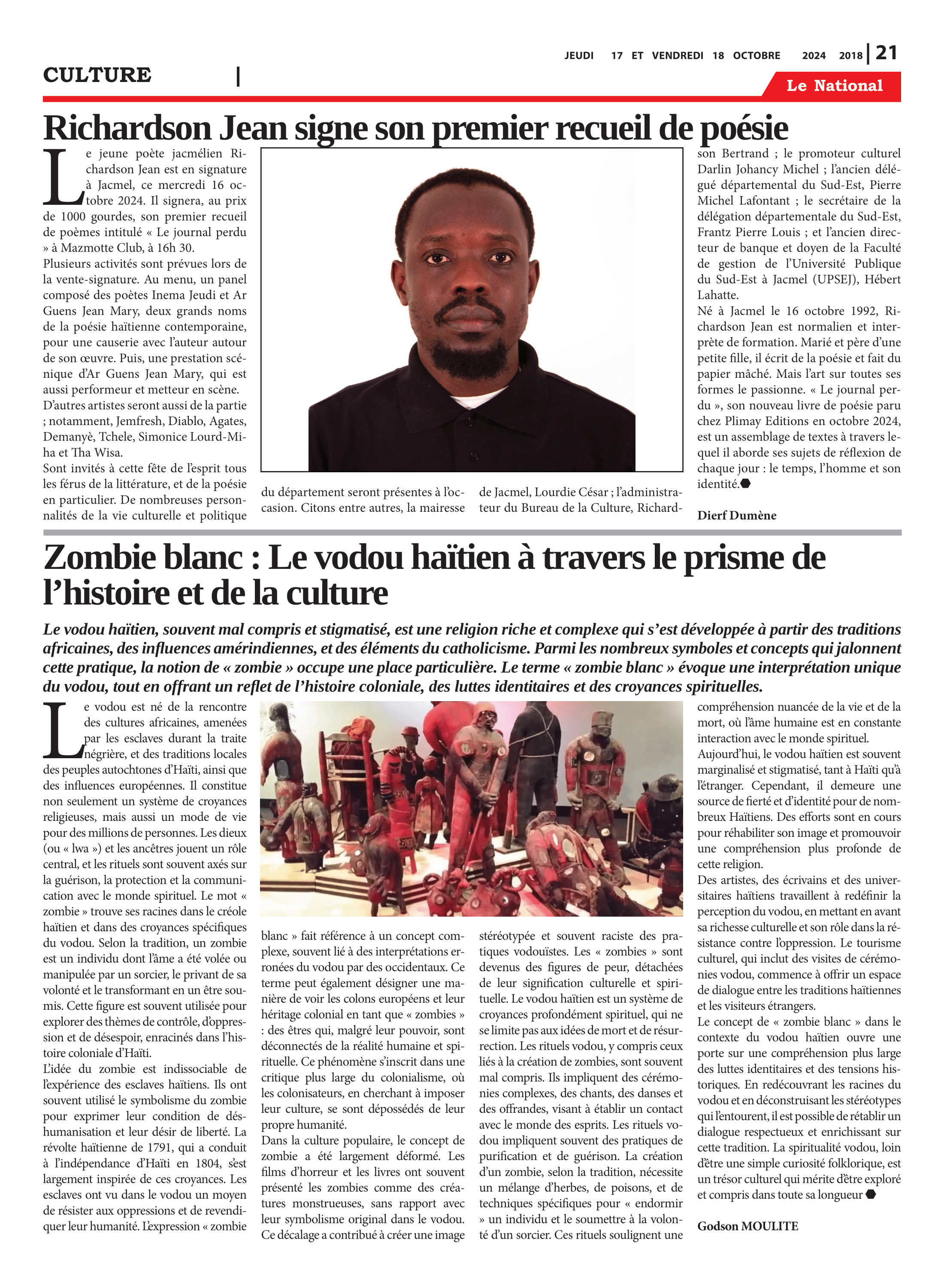 Page 21 de l'édition 2018