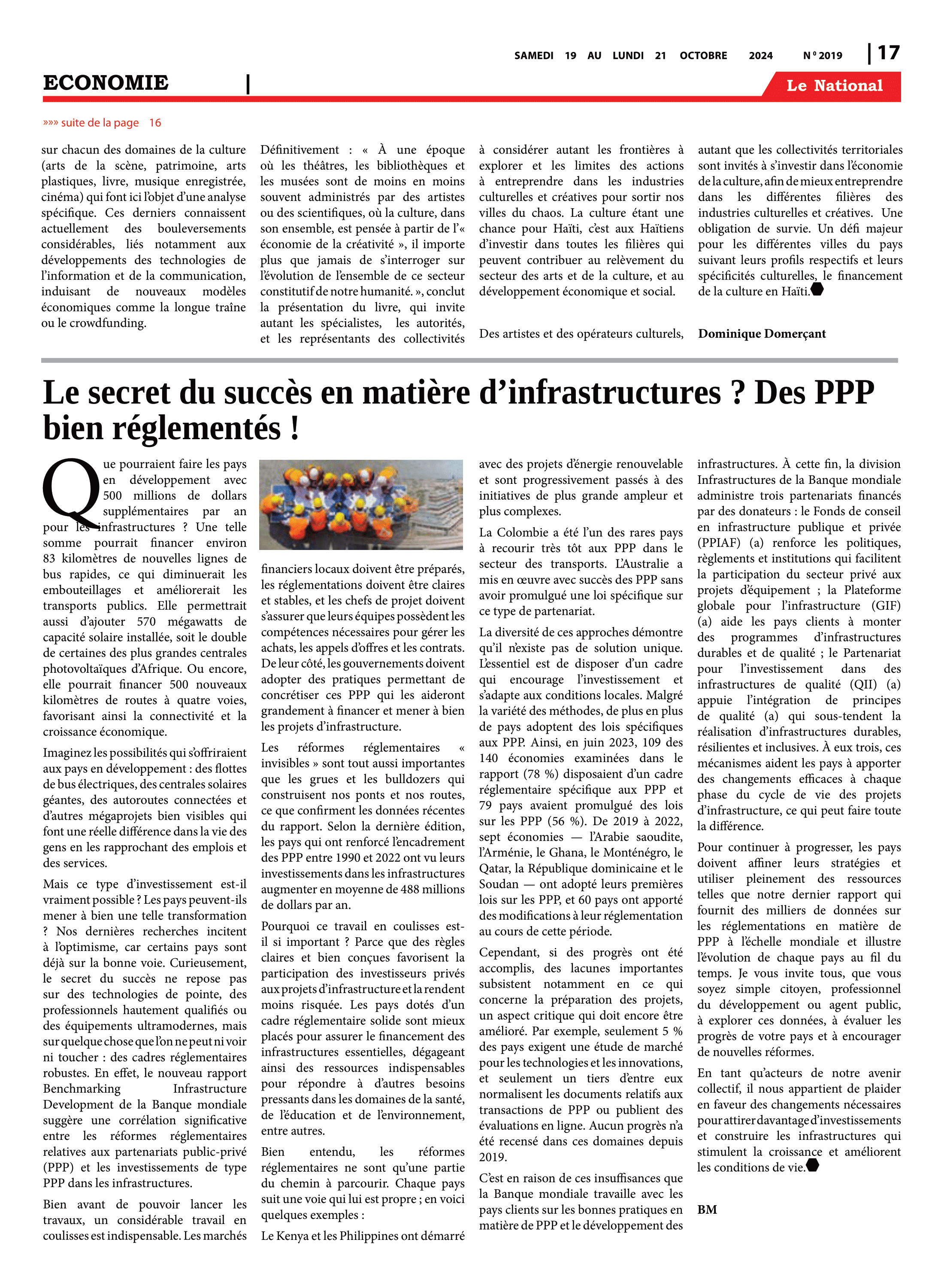 Page 17 de l'édition 2019