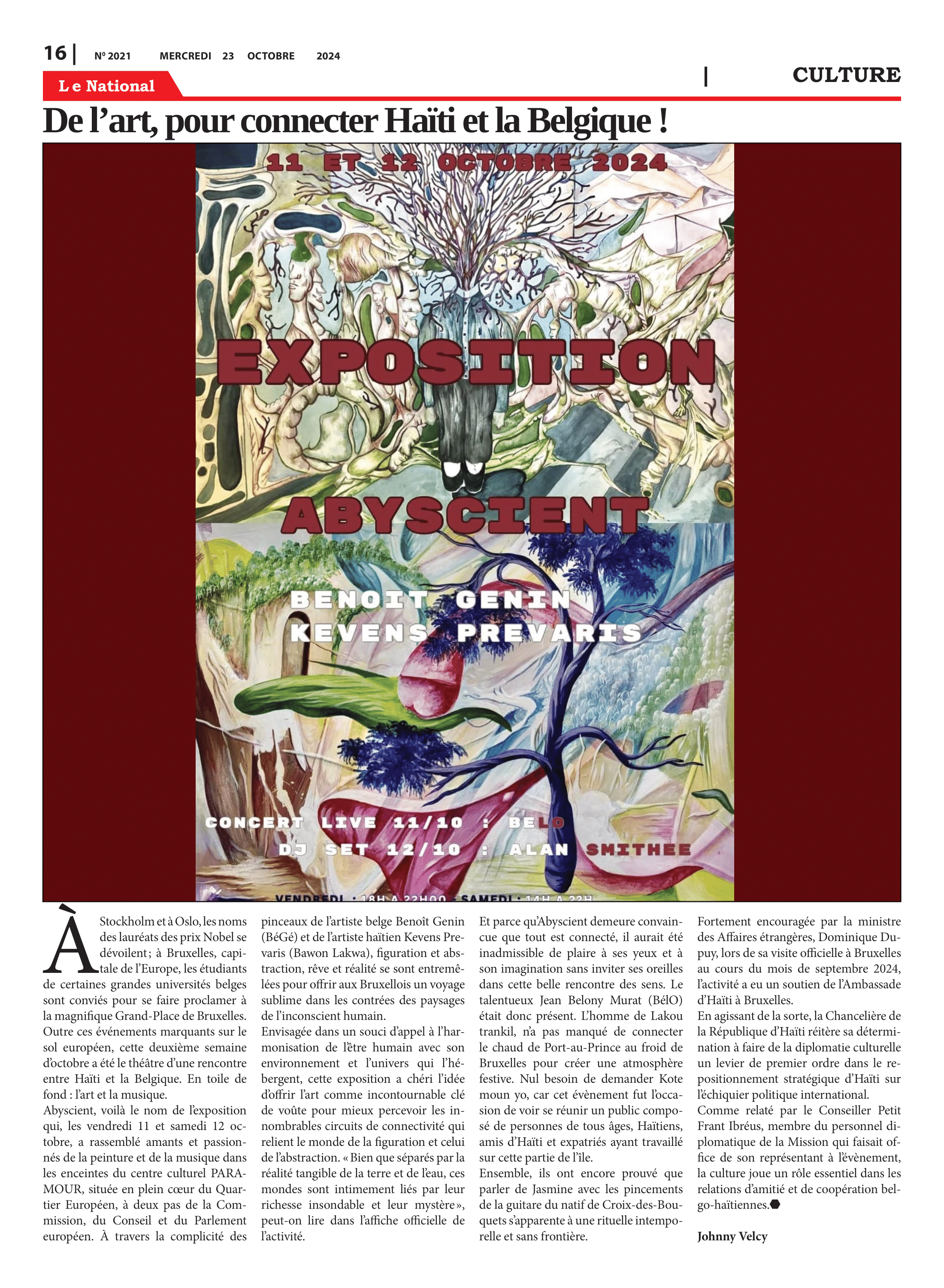 Page 16 de l'édition 2021