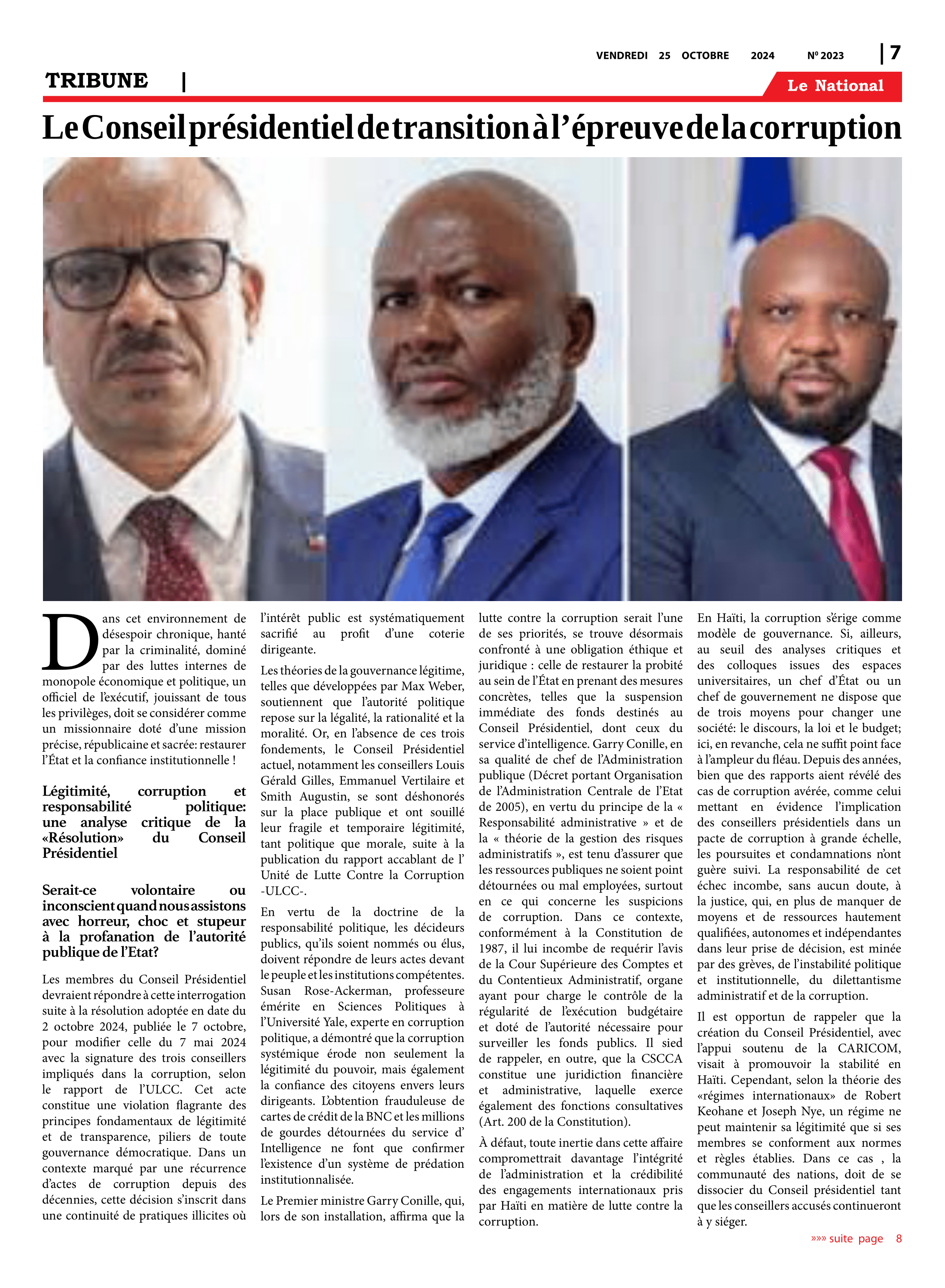 Page 6 de l'édition 2023
