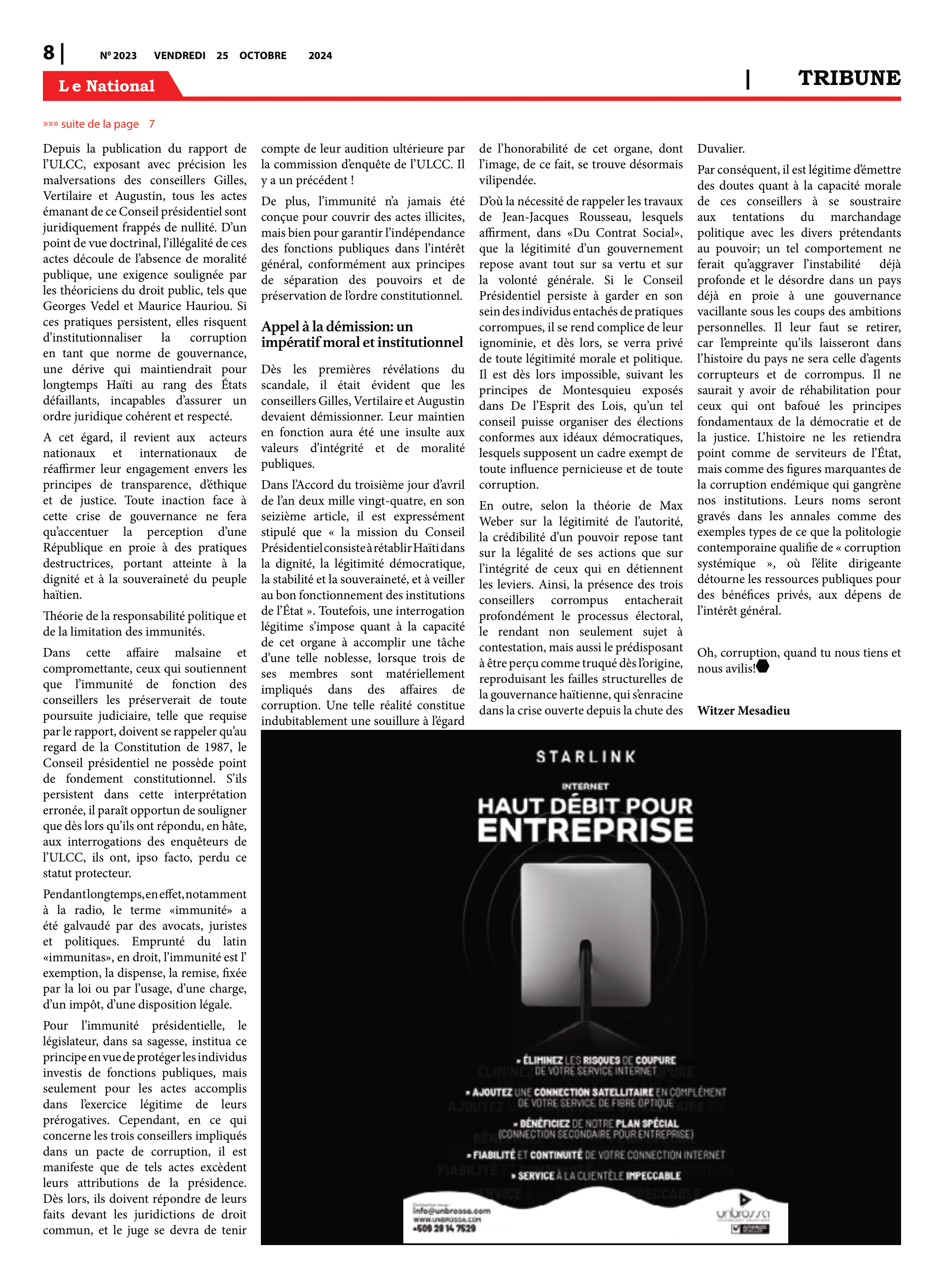 Page 7 de l'édition 2023