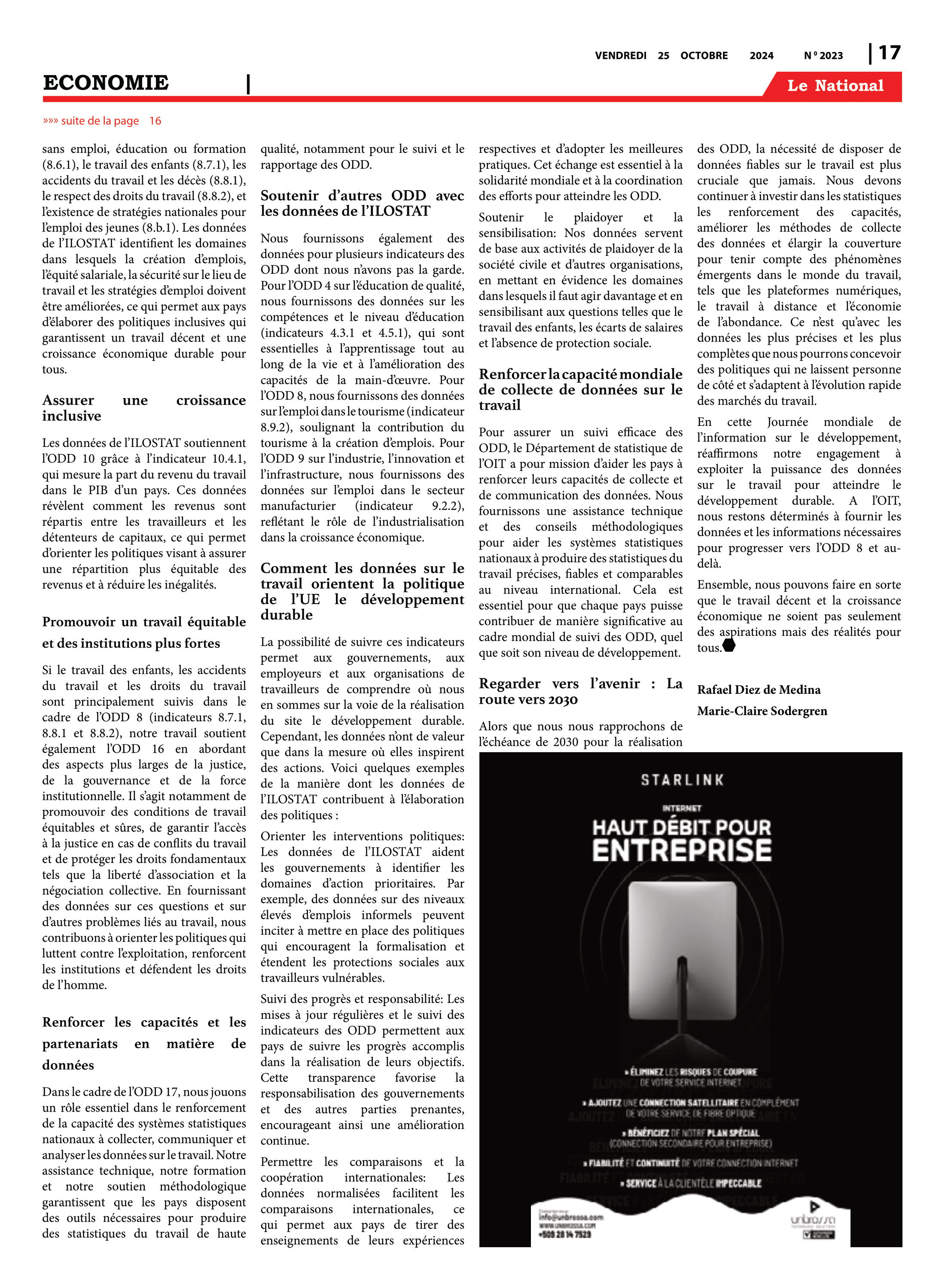 Page 16 de l'édition 2023