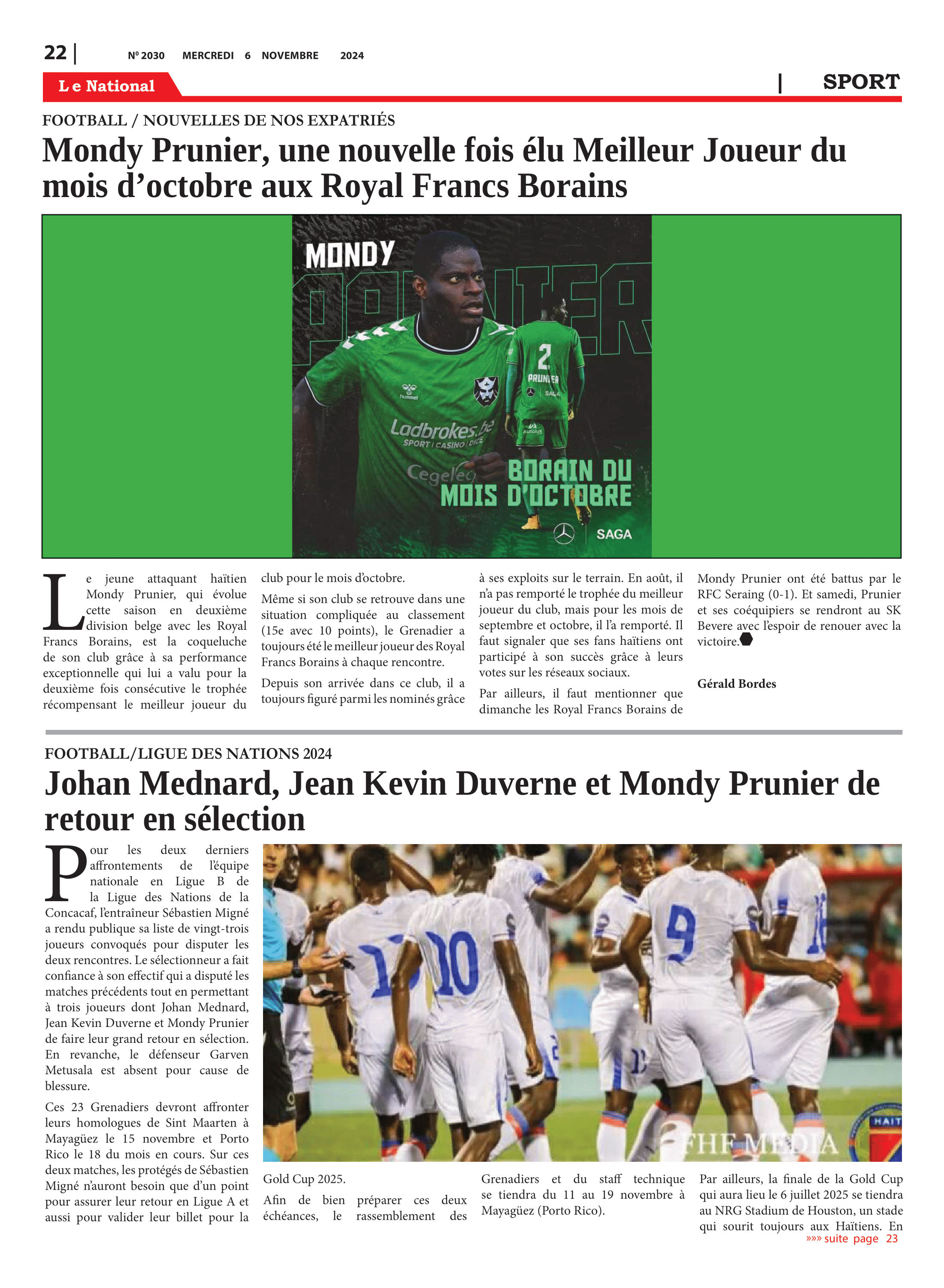 Page 43 de l'édition 2024