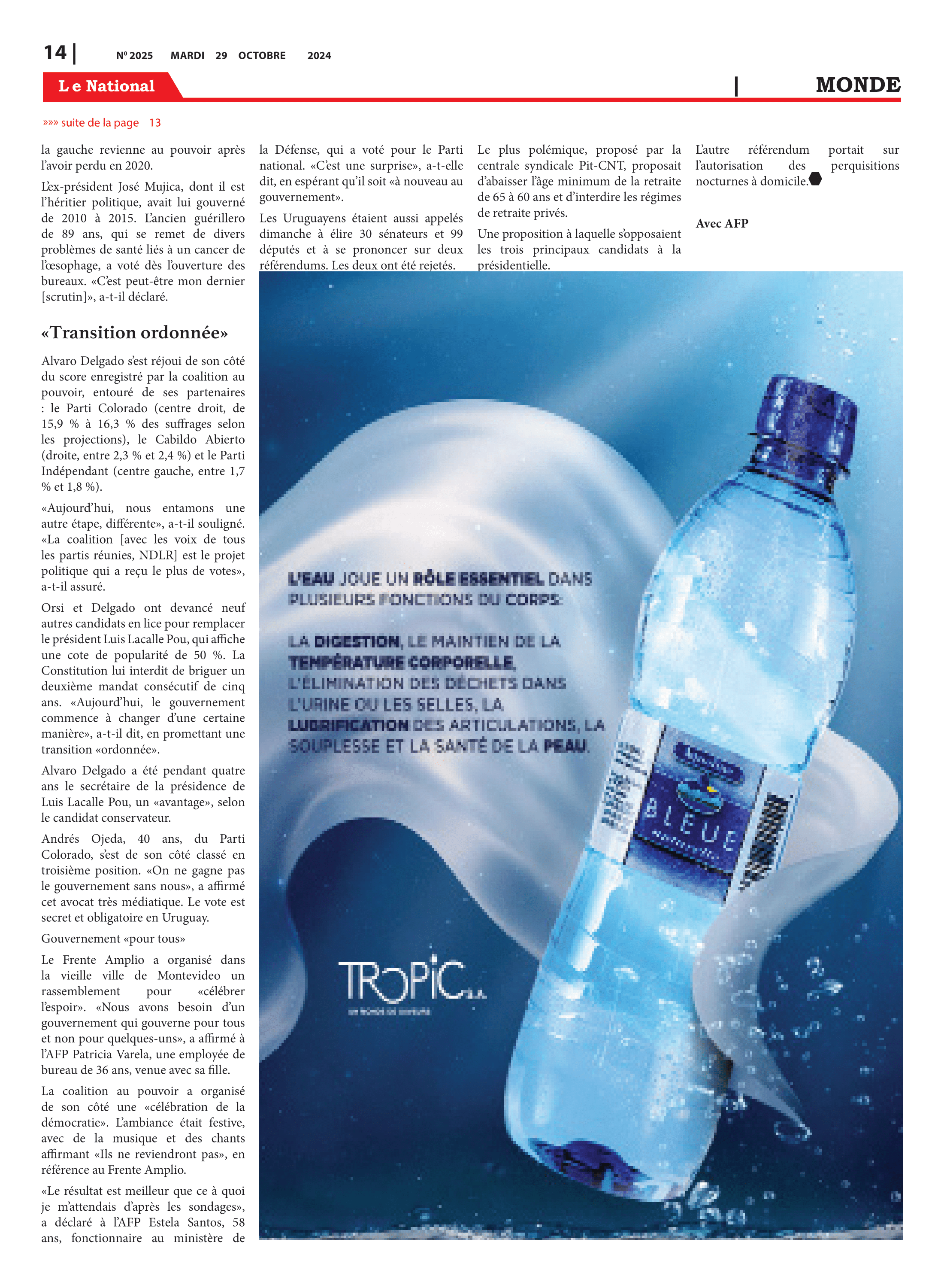 Page 14 de l'édition 2025
