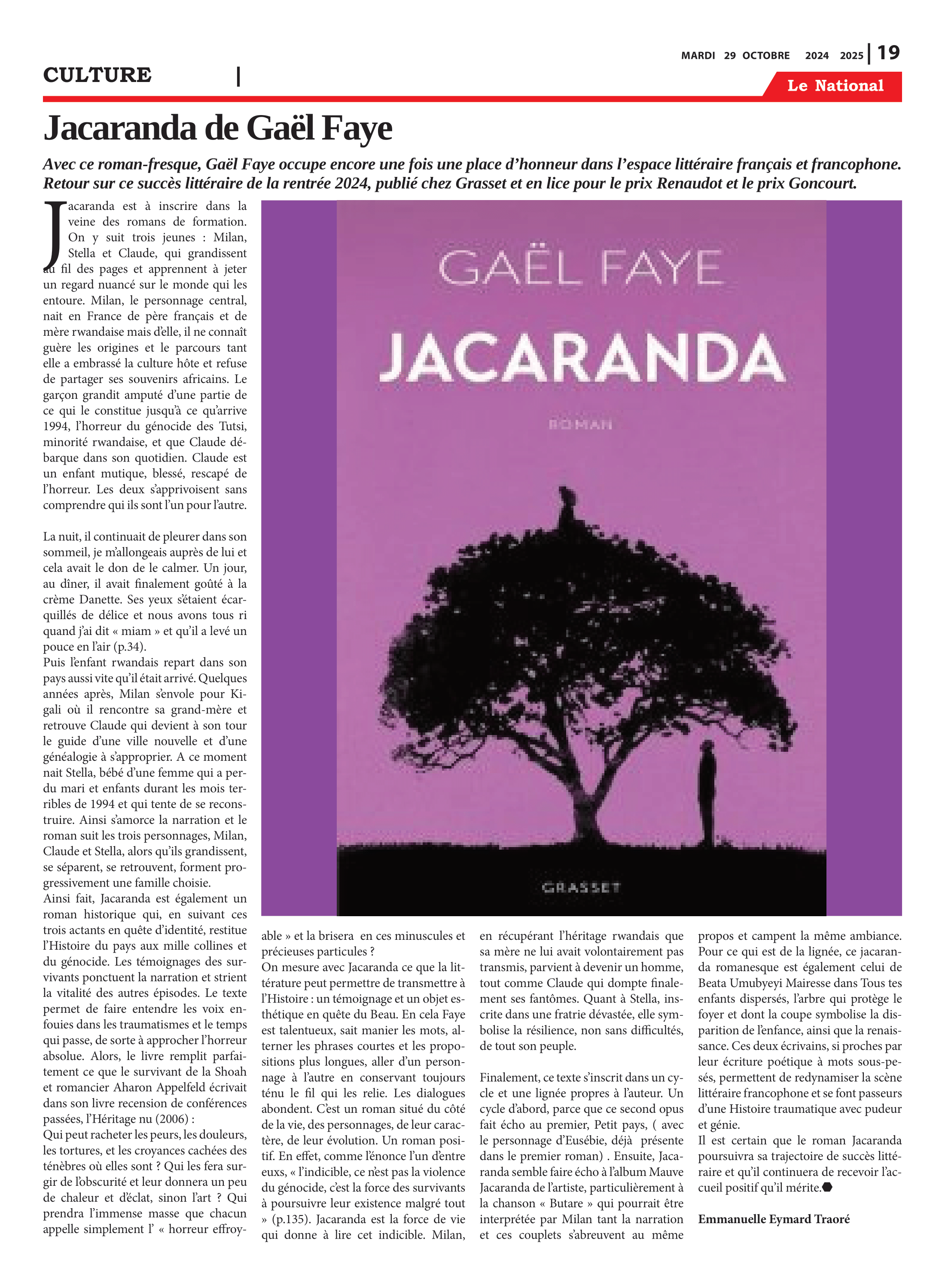 Page 19 de l'édition 2025