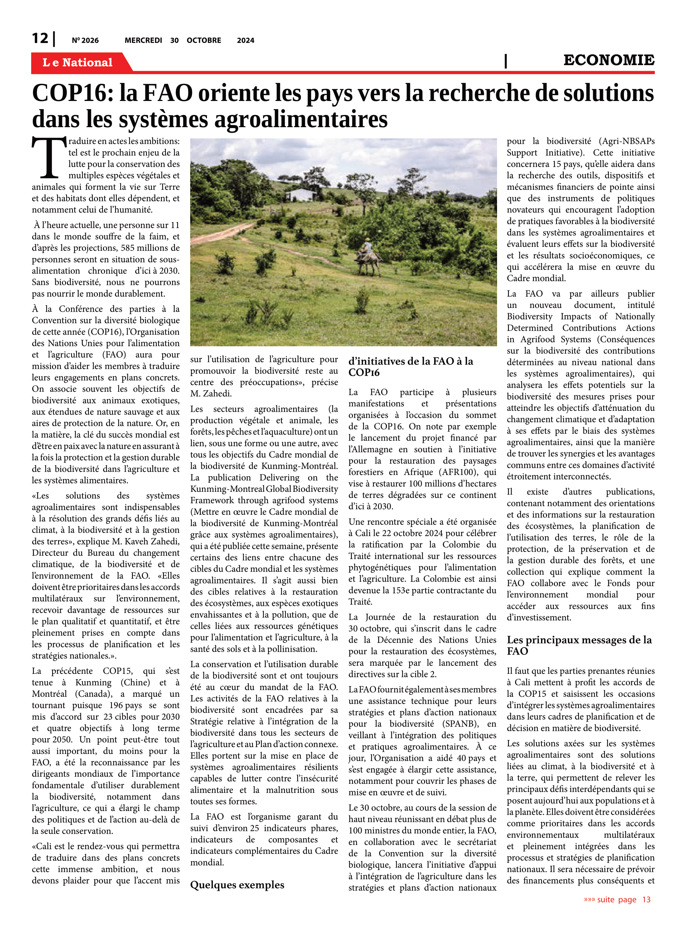 Page 12 de l'édition 2026