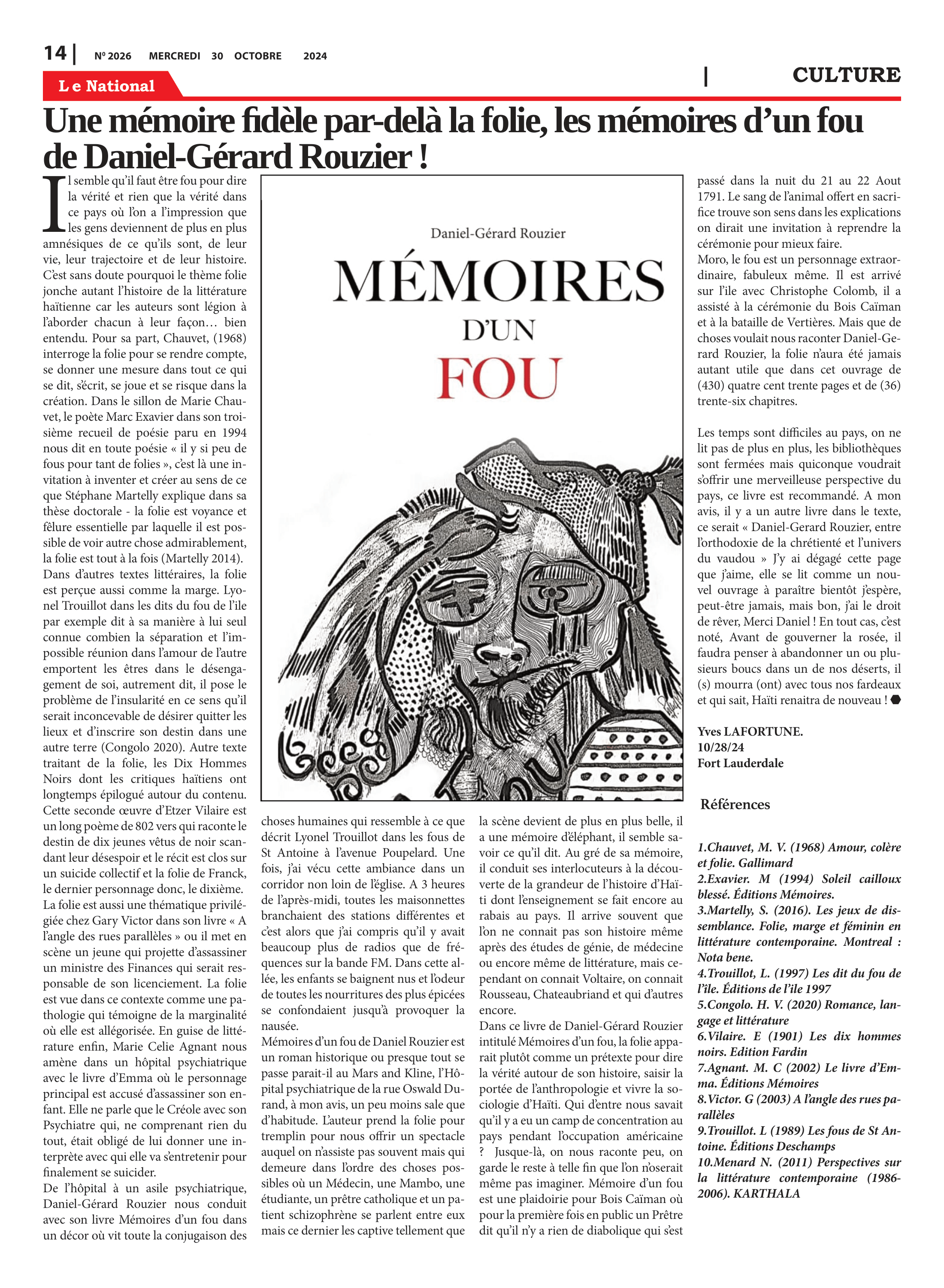 Page 14 de l'édition 2026