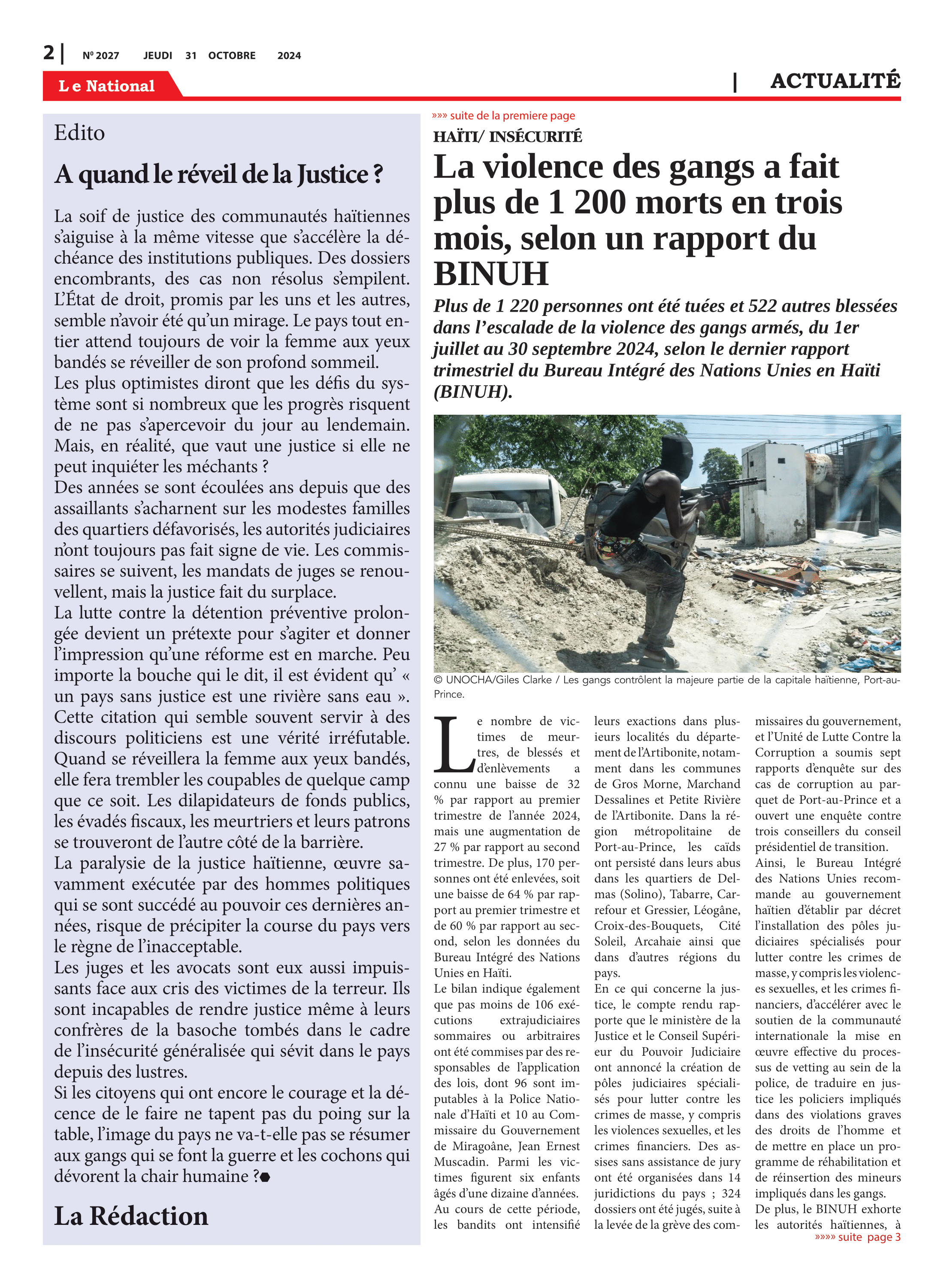 Page 2 de l'édition 2027