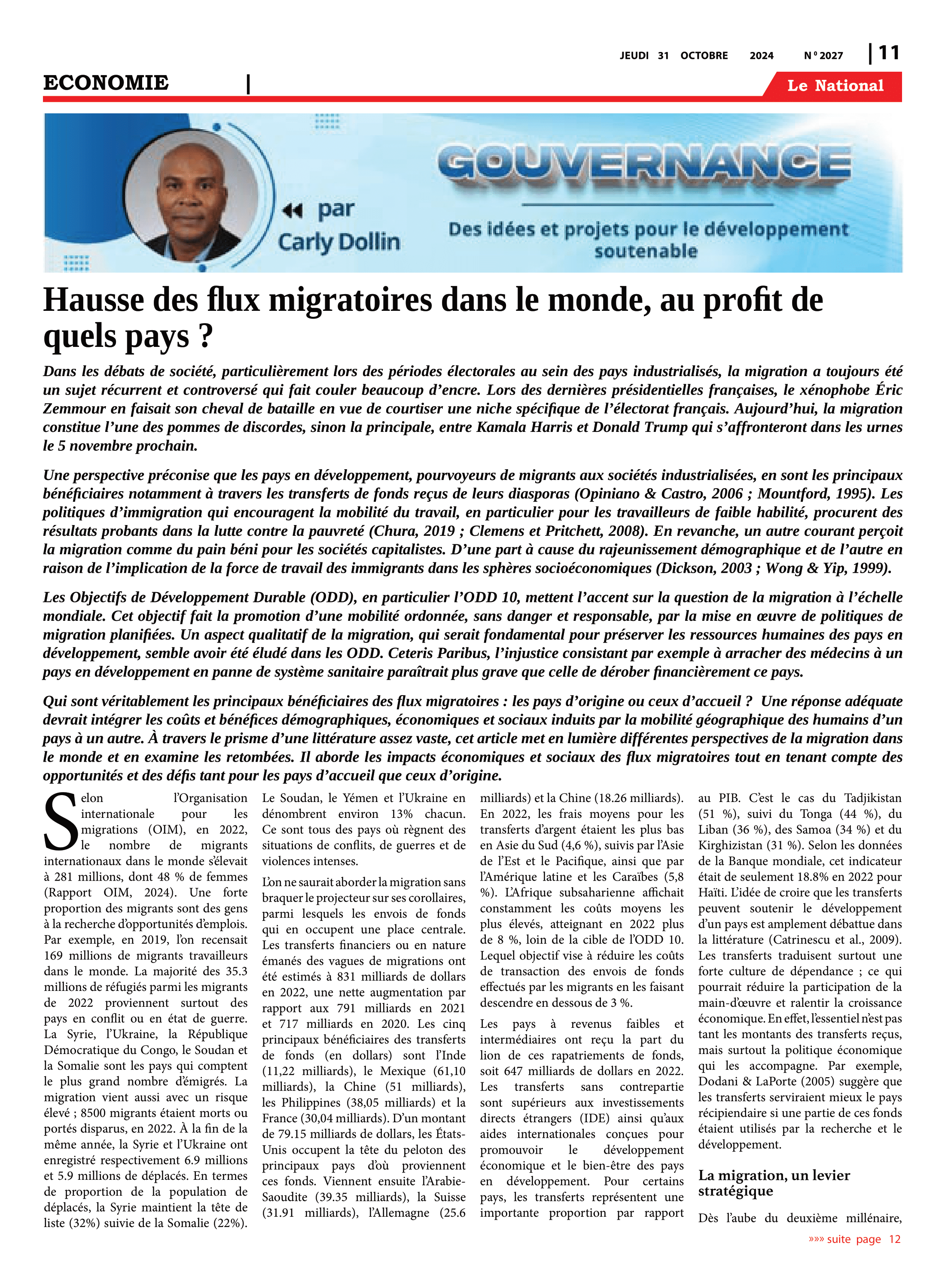 Page 11 de l'édition 2027