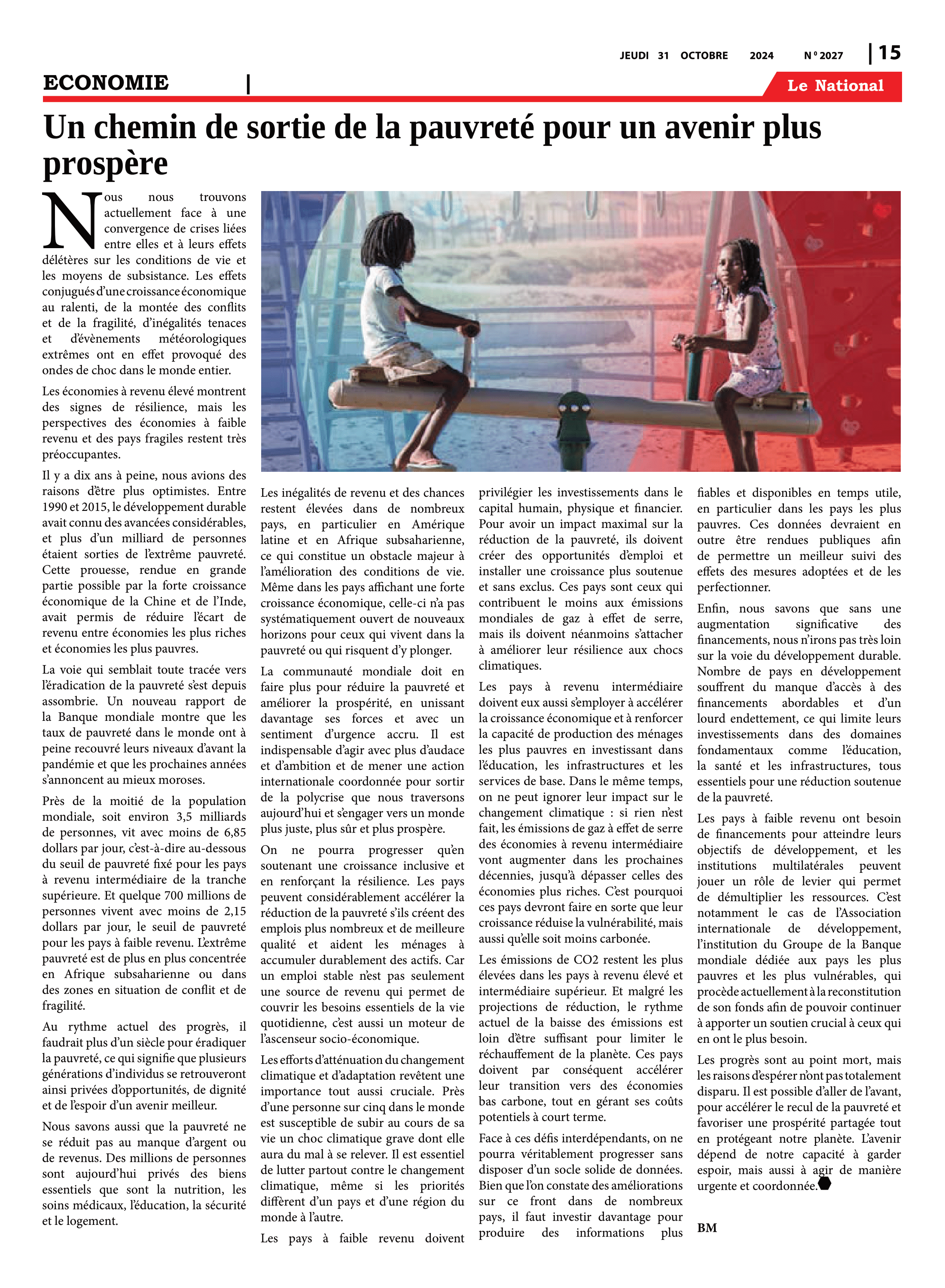 Page 15 de l'édition 2027