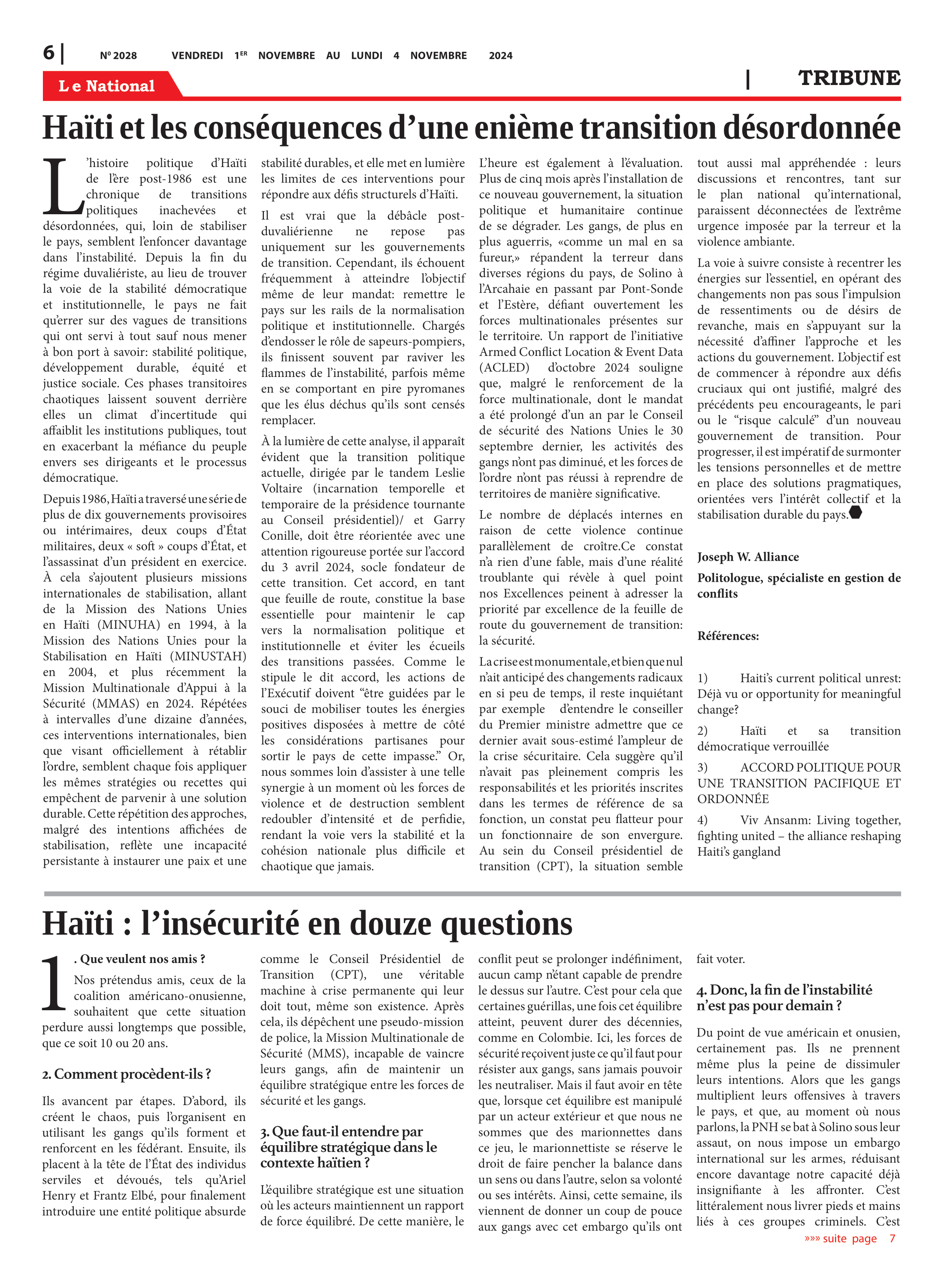 Page 6 de l'édition 2028