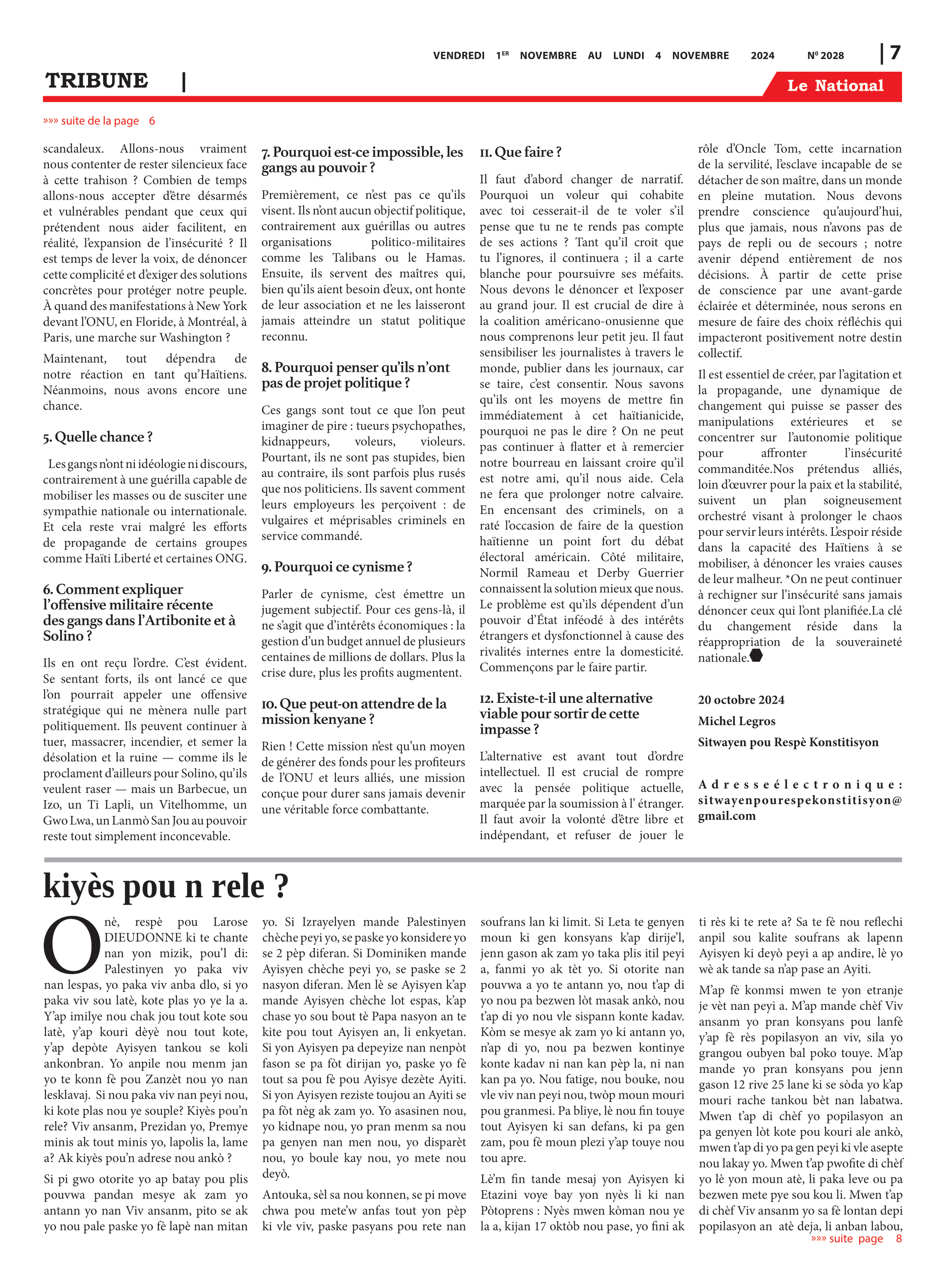 Page 7 de l'édition 2028