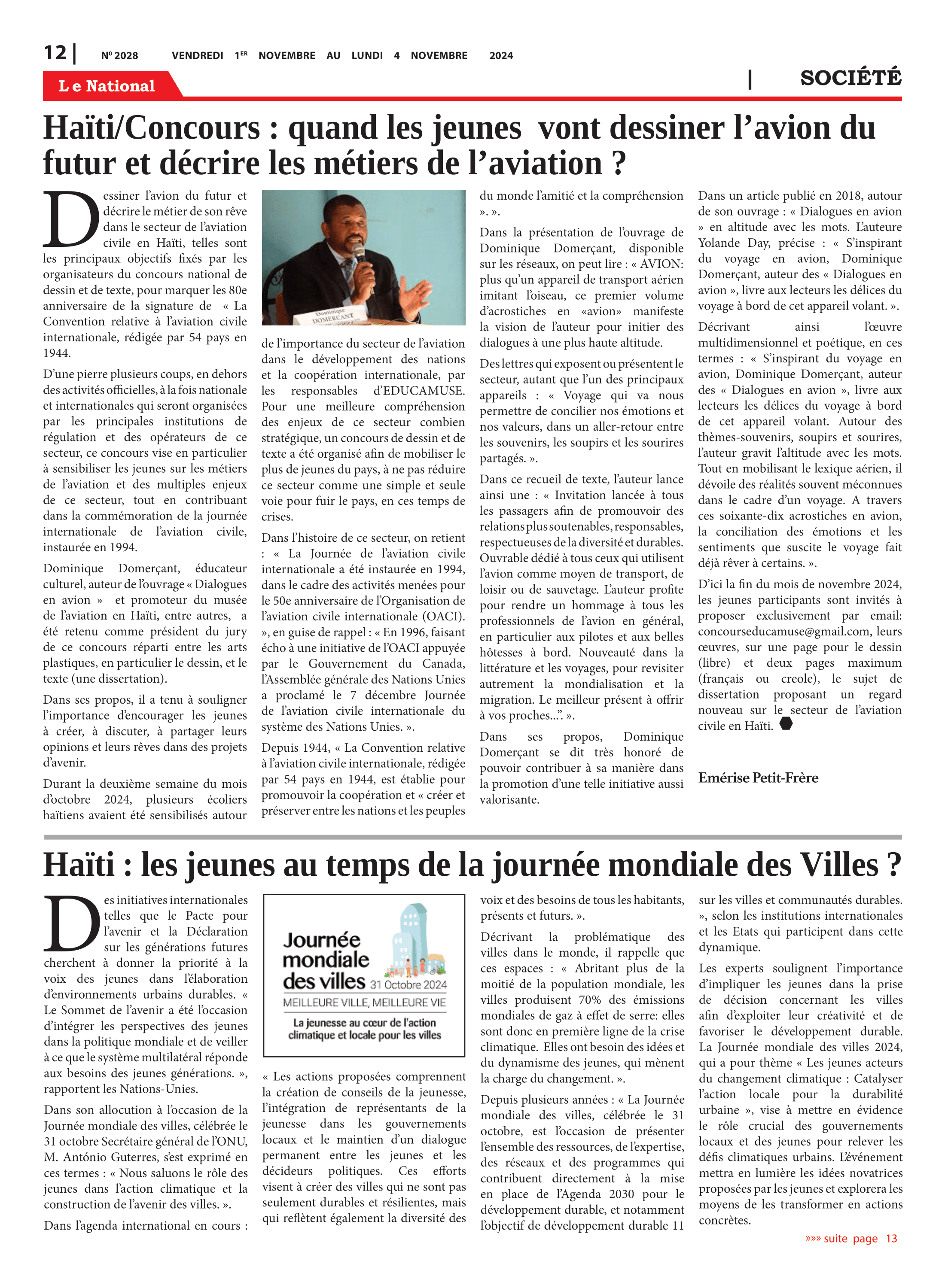 Page 12 de l'édition 2028