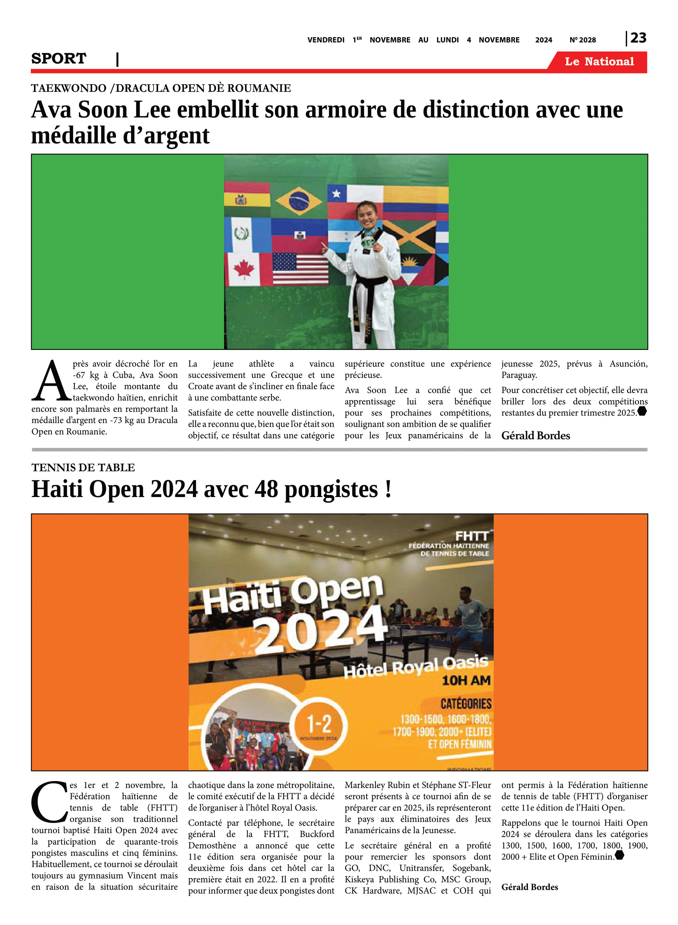 Page 23 de l'édition 2028