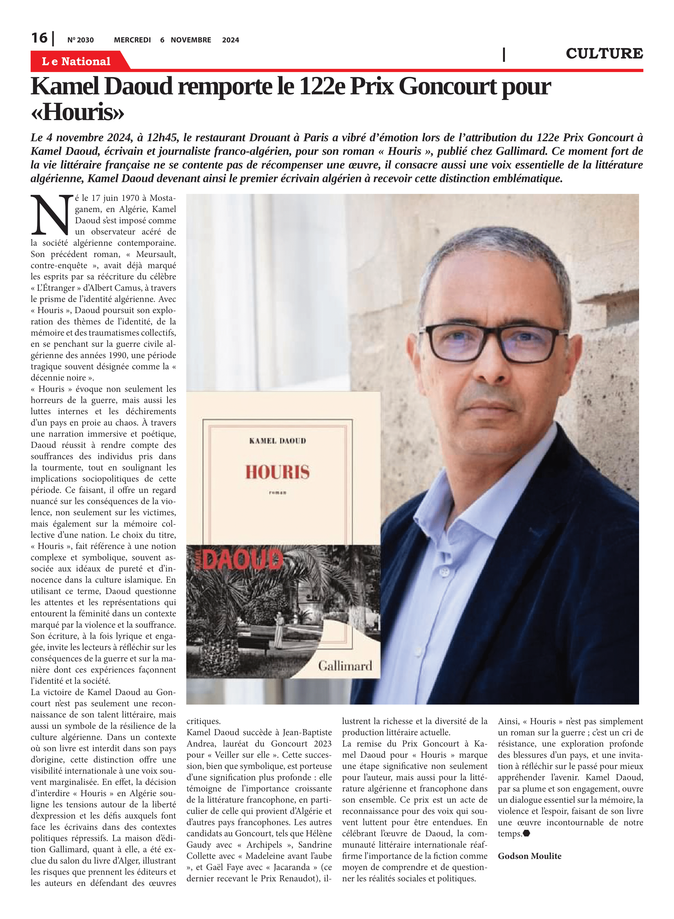 Page 16 de l'édition 2030