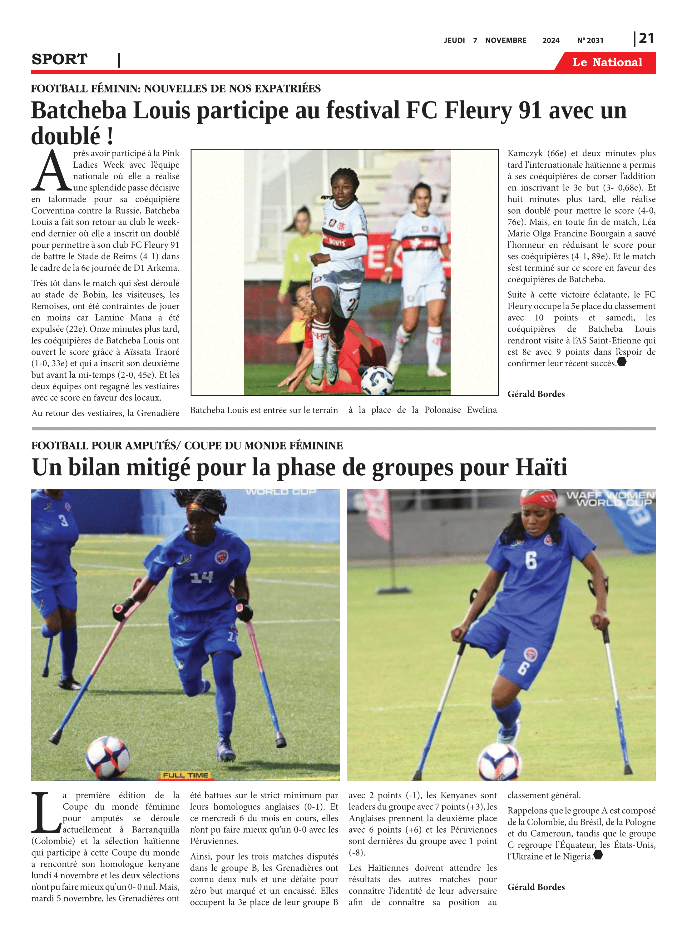 Page 21 de l'édition 2031