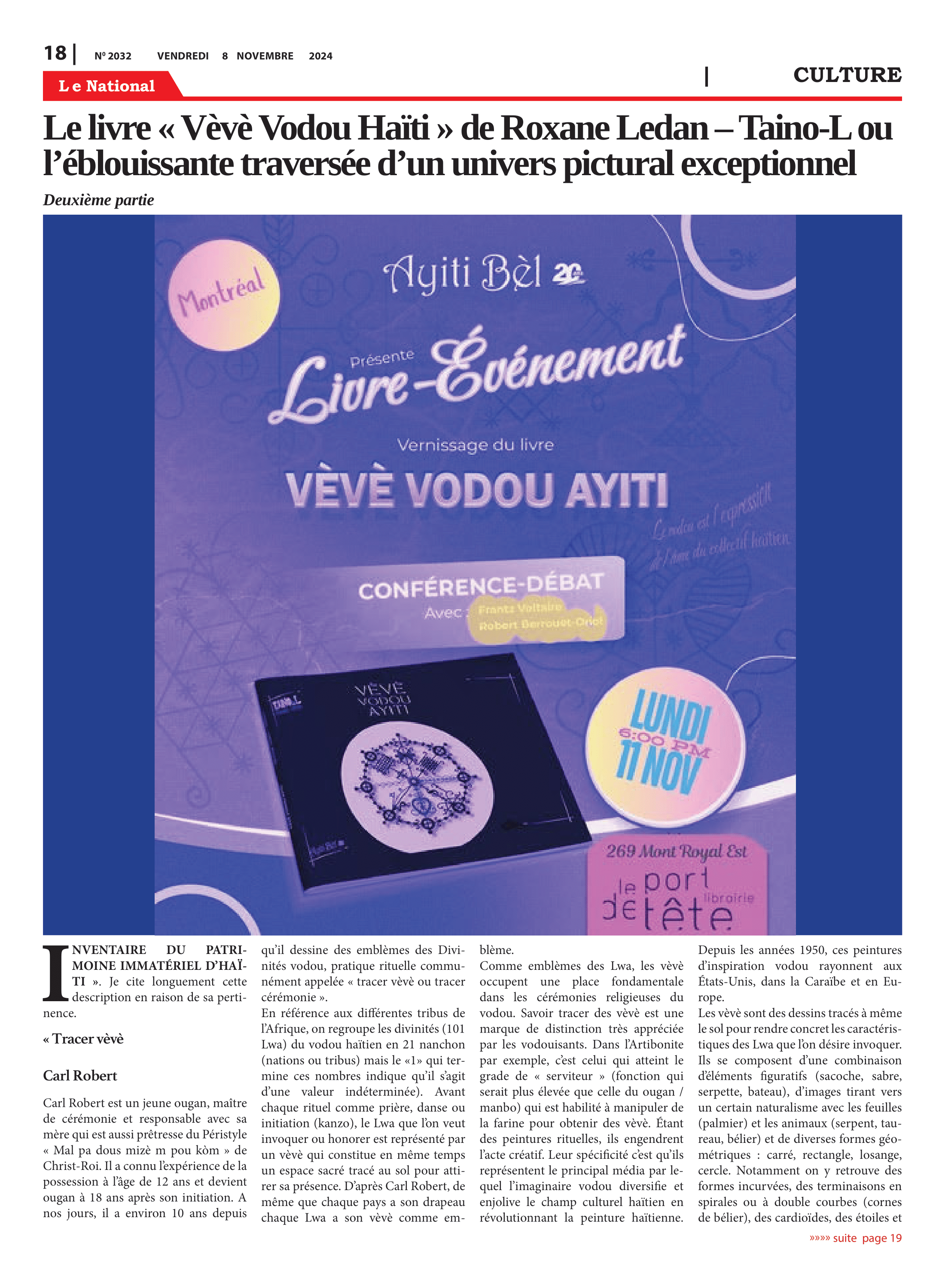 Page 18 de l'édition 2032