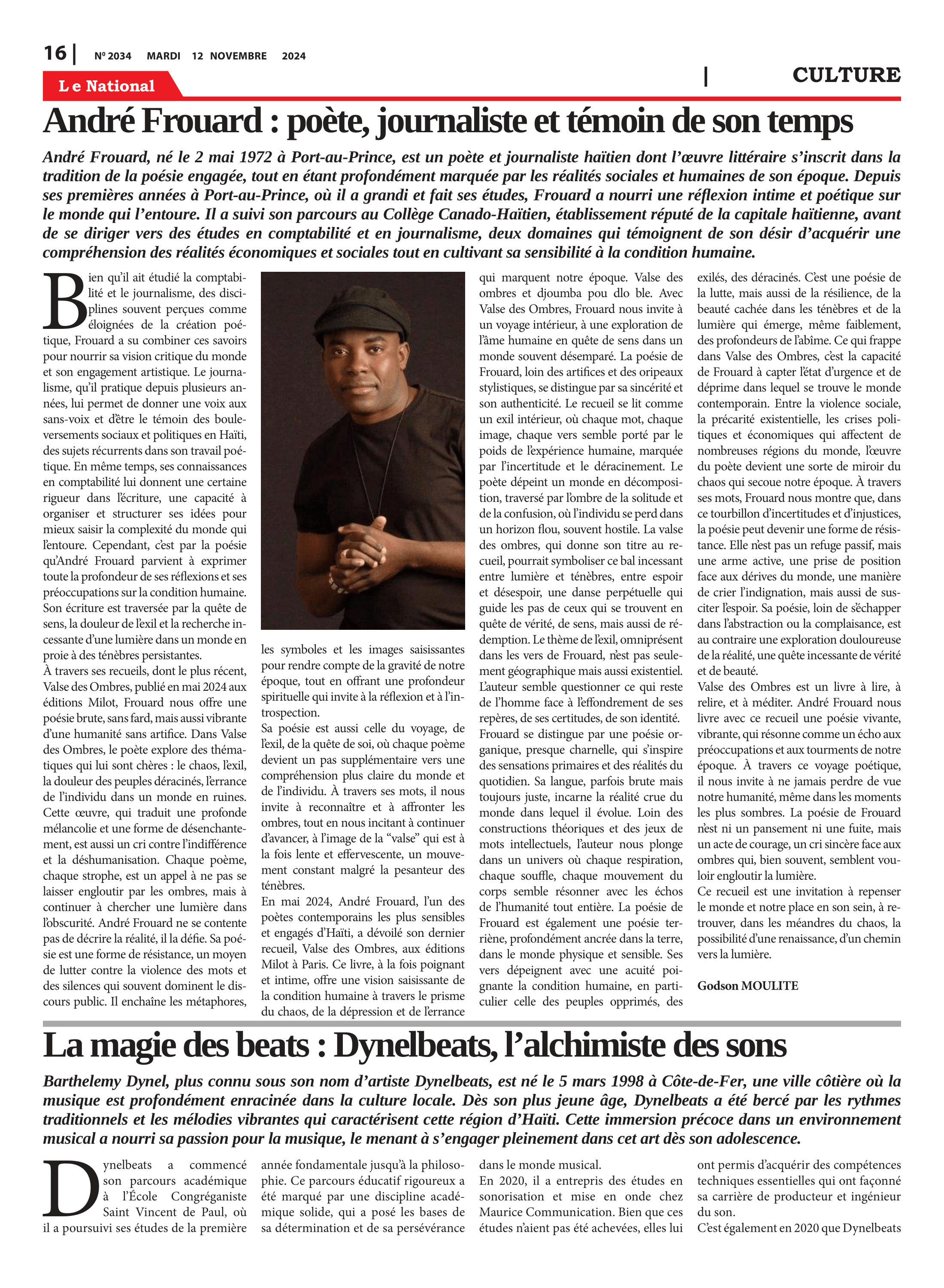 Page 15 de l'édition 2034