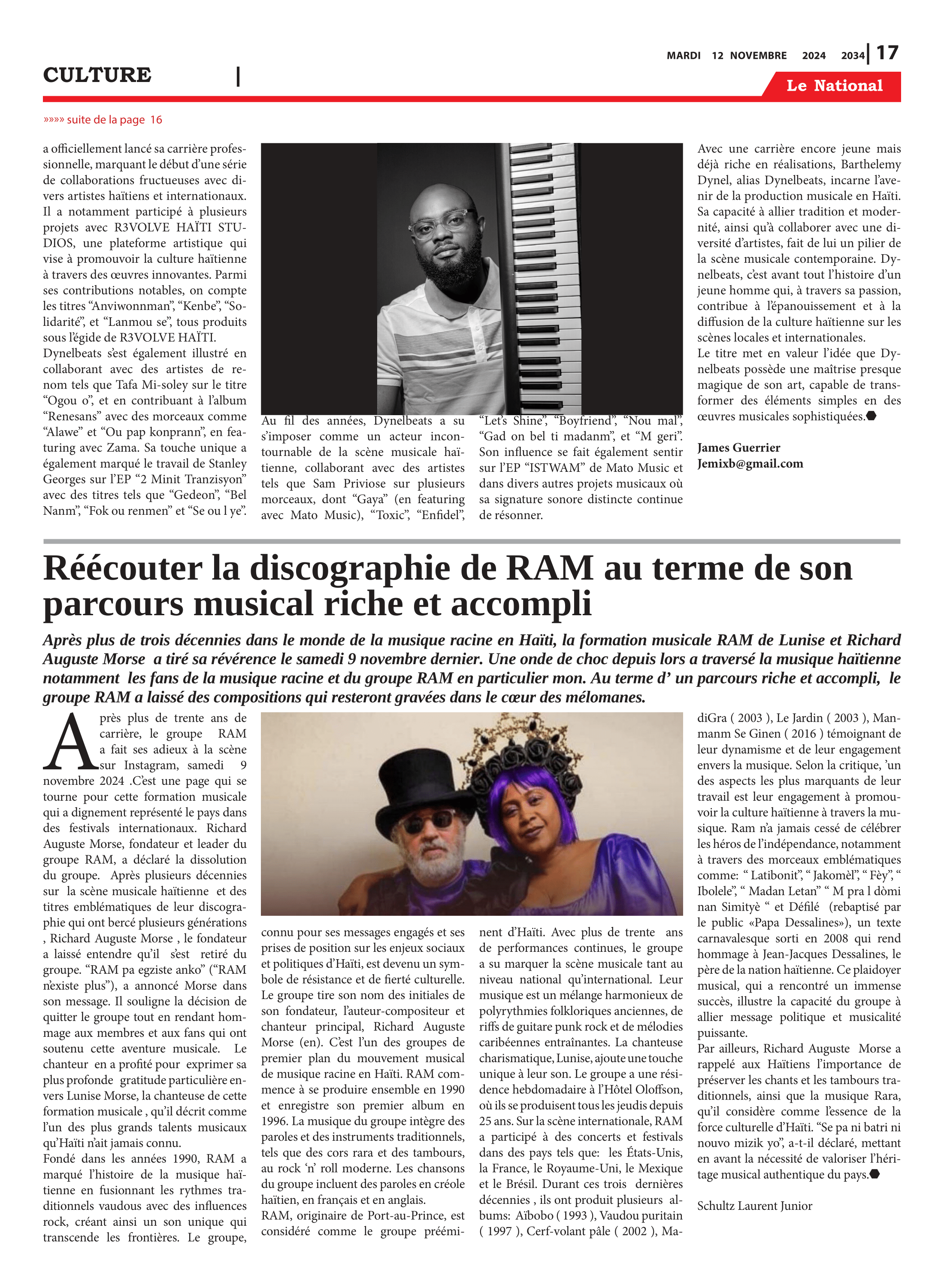 Page 16 de l'édition 2034