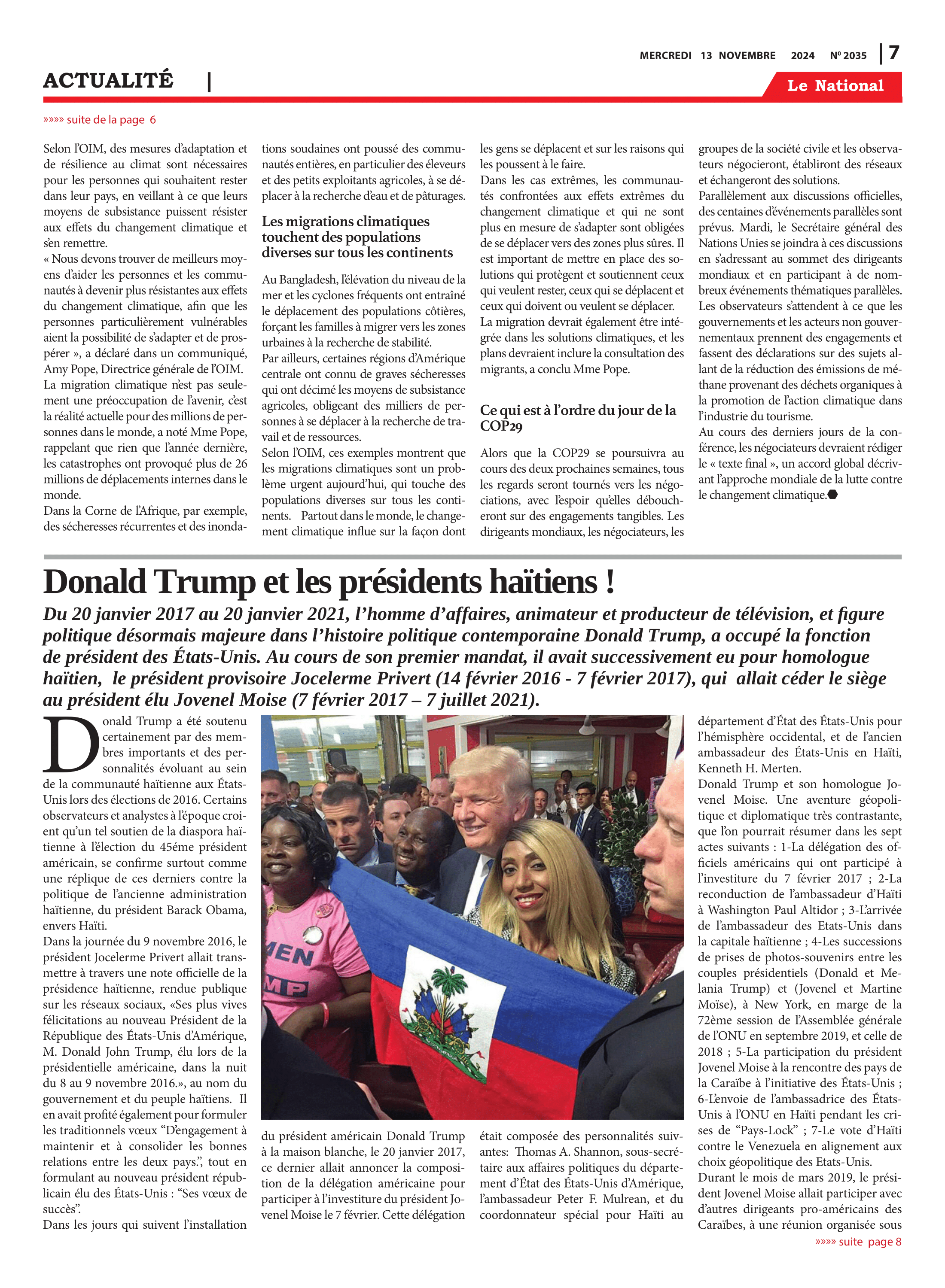 Page 7 de l'édition 2035