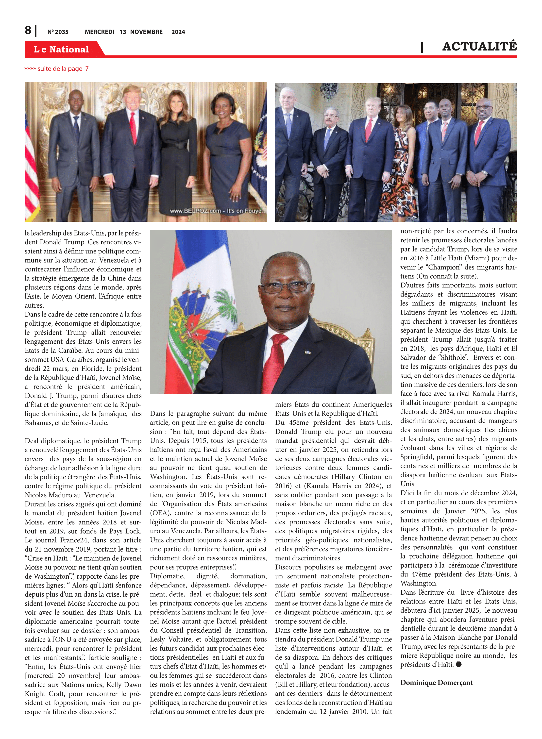 Page 8 de l'édition 2035