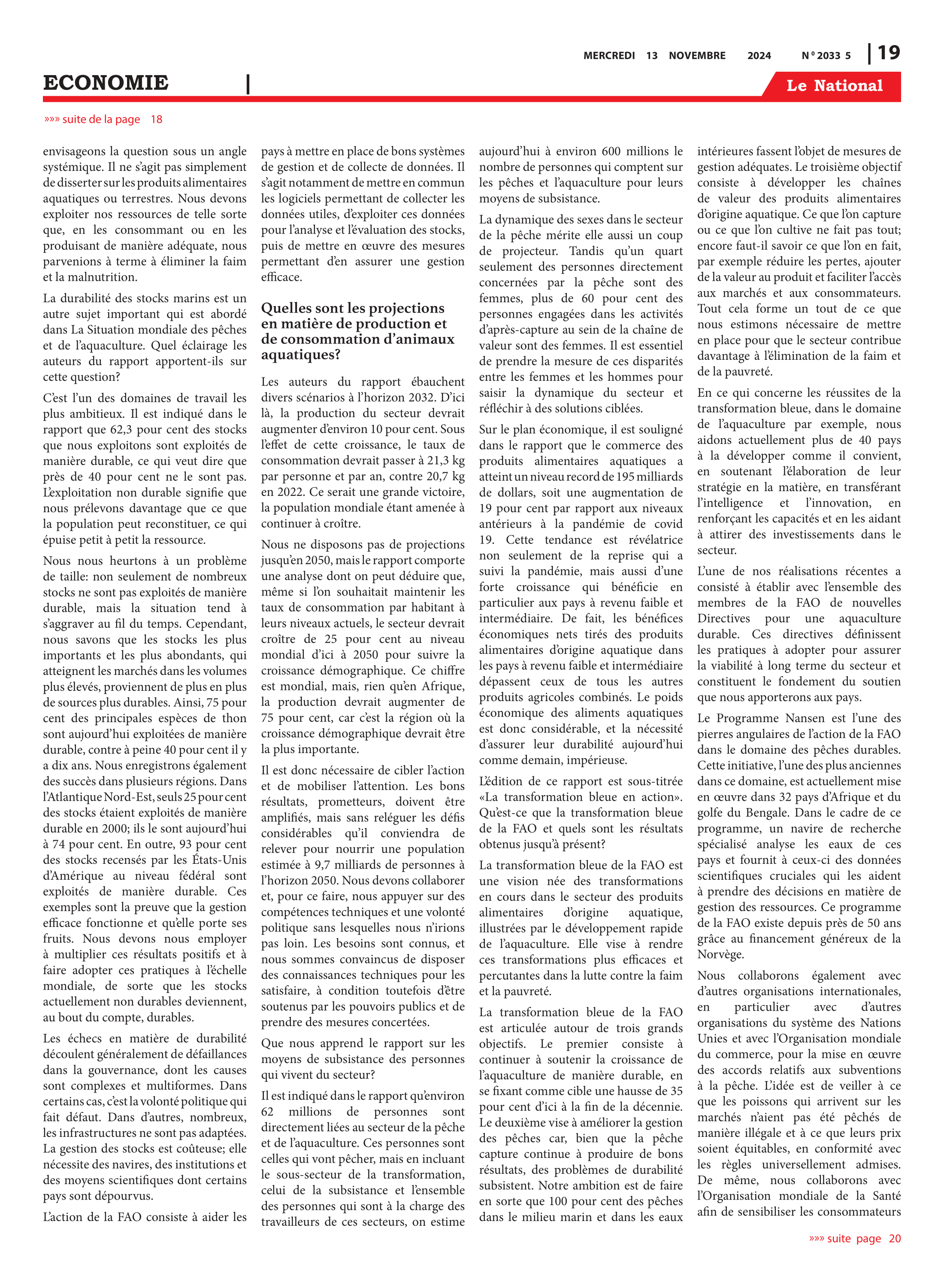 Page 19 de l'édition 2035