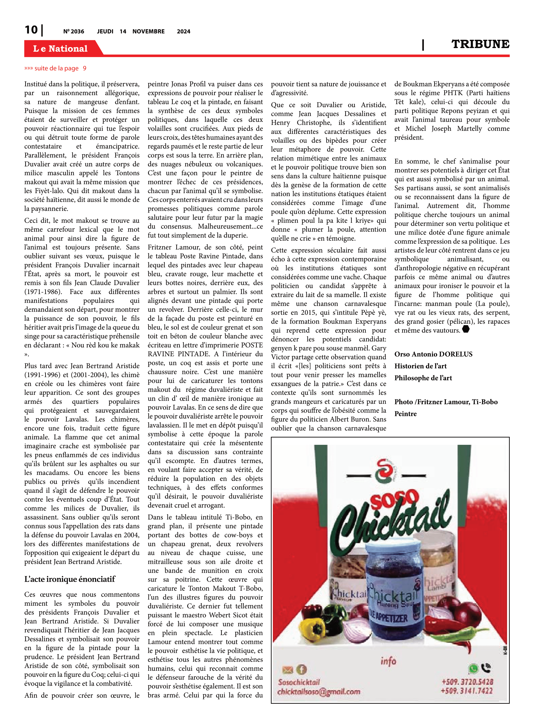 Page 10 de l'édition 2036