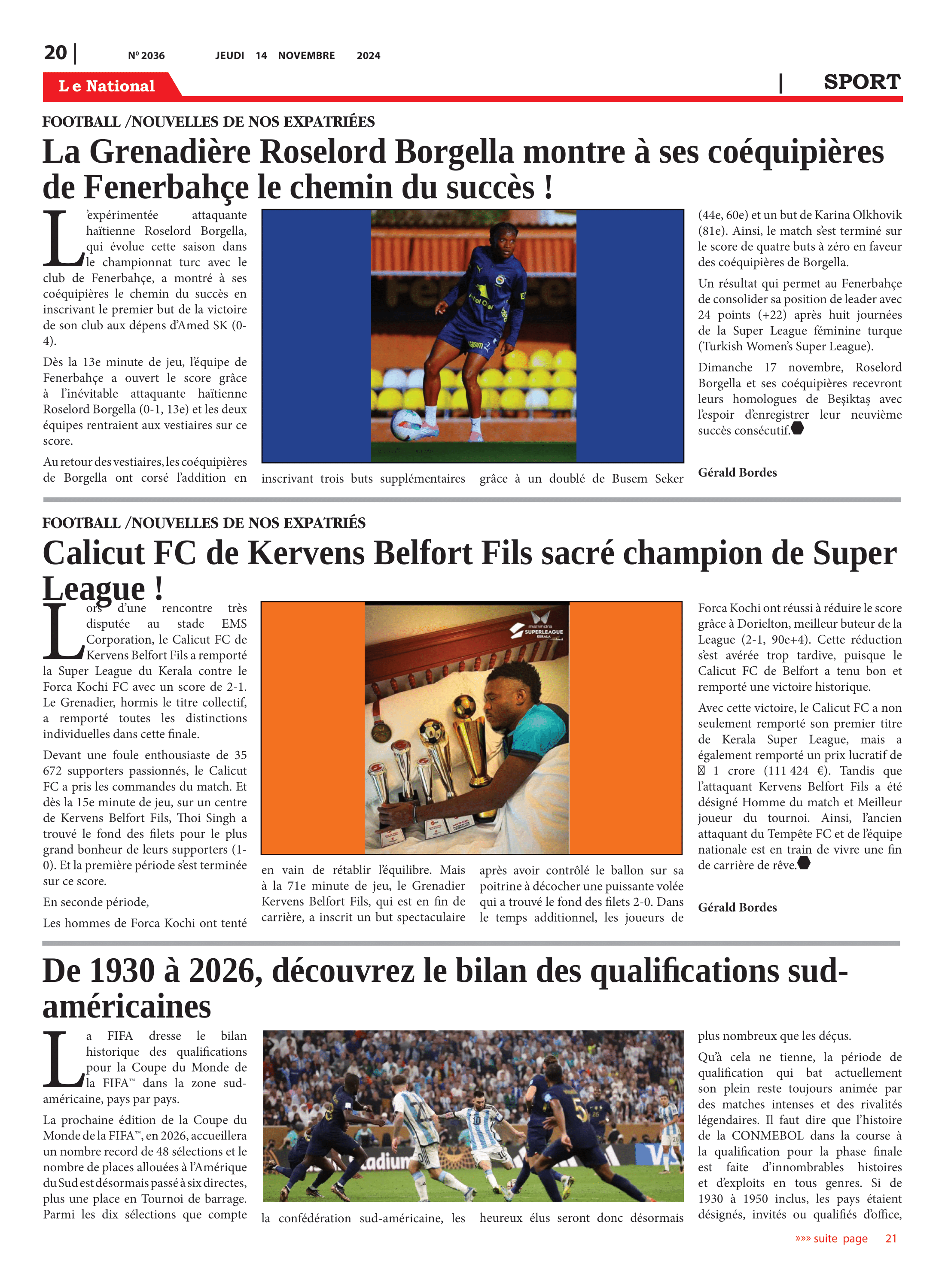 Page 20 de l'édition 2036